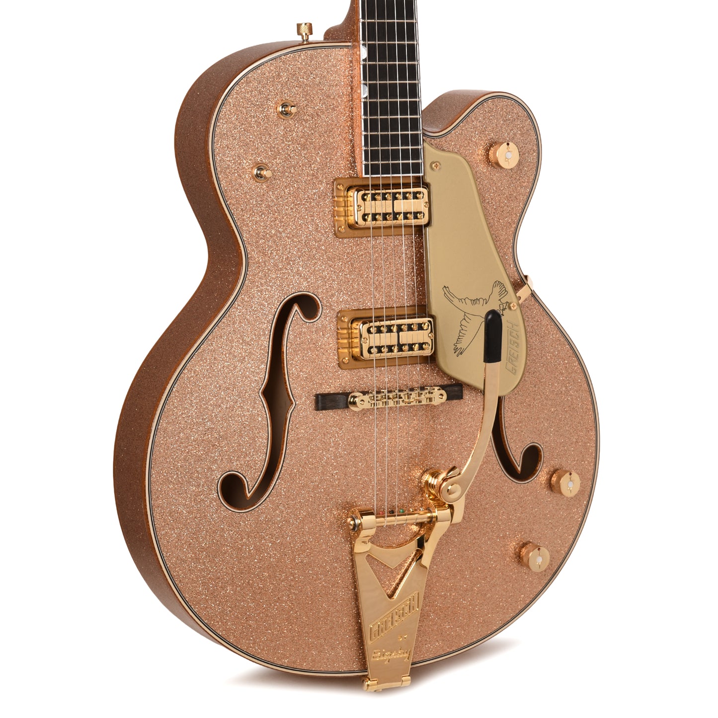 Gretsch Custom Shop G6136-59 Falcon NOS Aged Champagne Sparkle Master Built by Chad Henrichsen Electric Guitars / Hollow Body