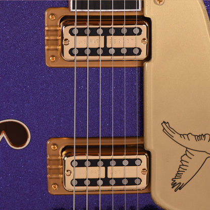 Gretsch Custom Shop G6136T-59 Falcon NOS Aged Purple Sparkle Master Built by Chad Henrichsen Electric Guitars / Hollow Body