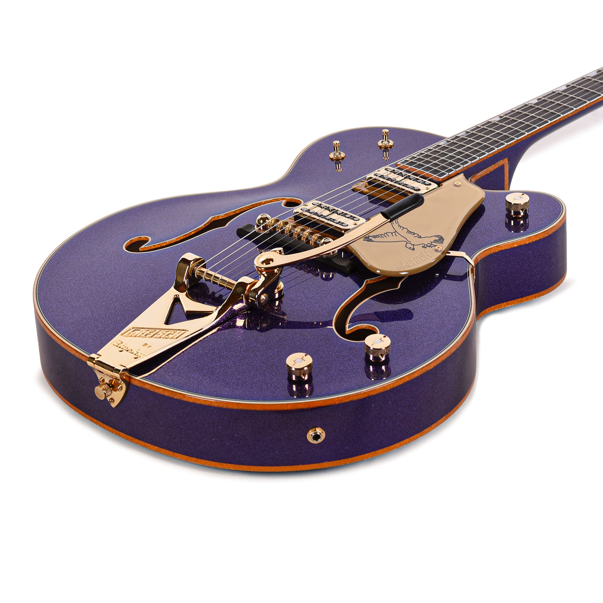Gretsch Custom Shop G6136T-59 Falcon NOS Aged Purple Sparkle Master Built by Chad Henrichsen Electric Guitars / Hollow Body