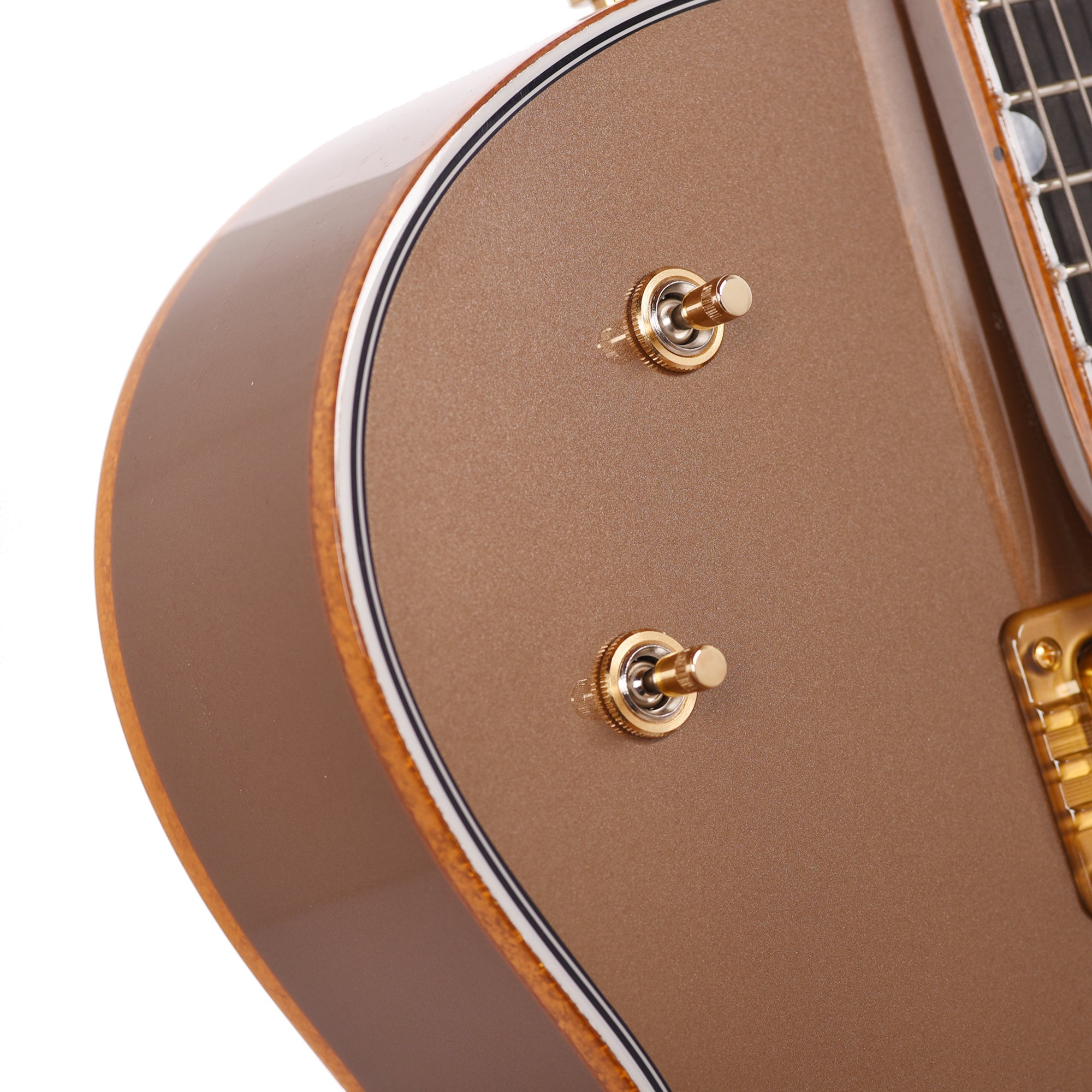 Gretsch Custom Shop G6136T-59 Falcon NOS Medium Palomino Metallic Master Built by Gonzalo Madrigal Electric Guitars / Hollow Body