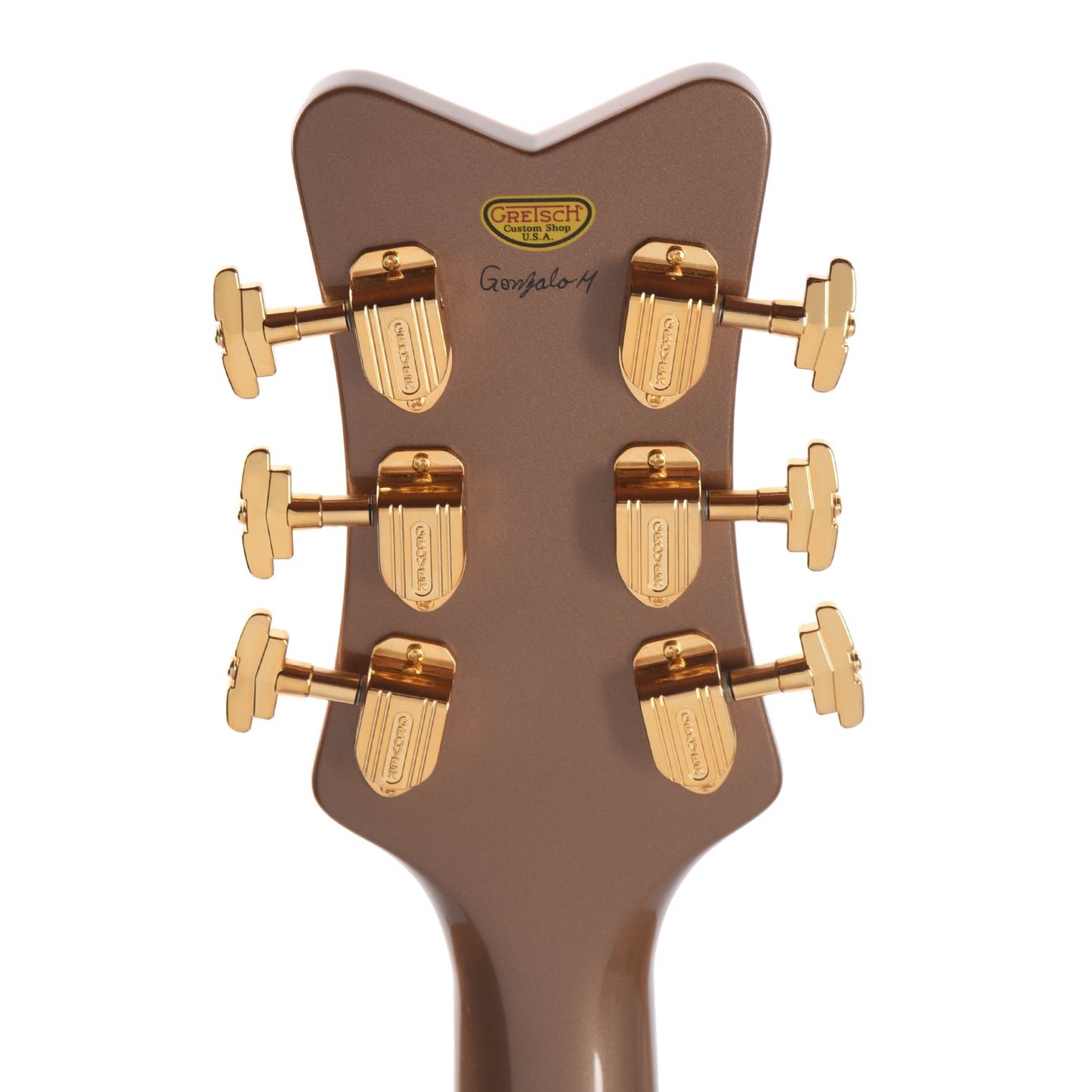 Gretsch Custom Shop G6136T-59 Falcon NOS Medium Palomino Metallic Master Built by Gonzalo Madrigal Electric Guitars / Hollow Body