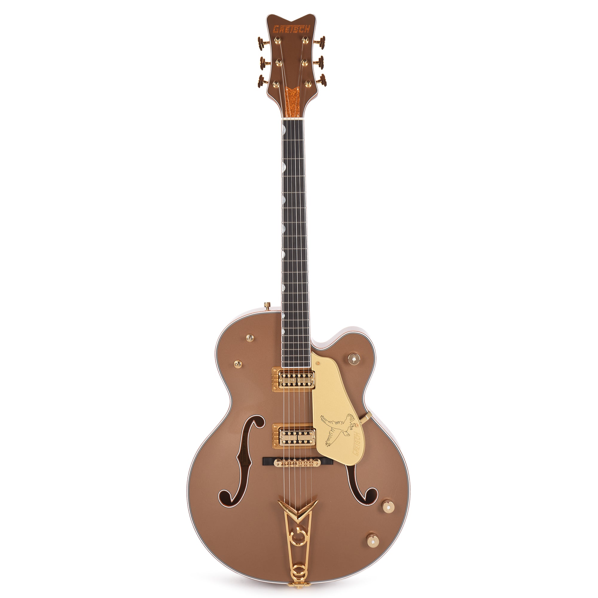Gretsch Custom Shop G6136T-59 Falcon NOS Medium Palomino Metallic Master Built by Gonzalo Madrigal Electric Guitars / Hollow Body