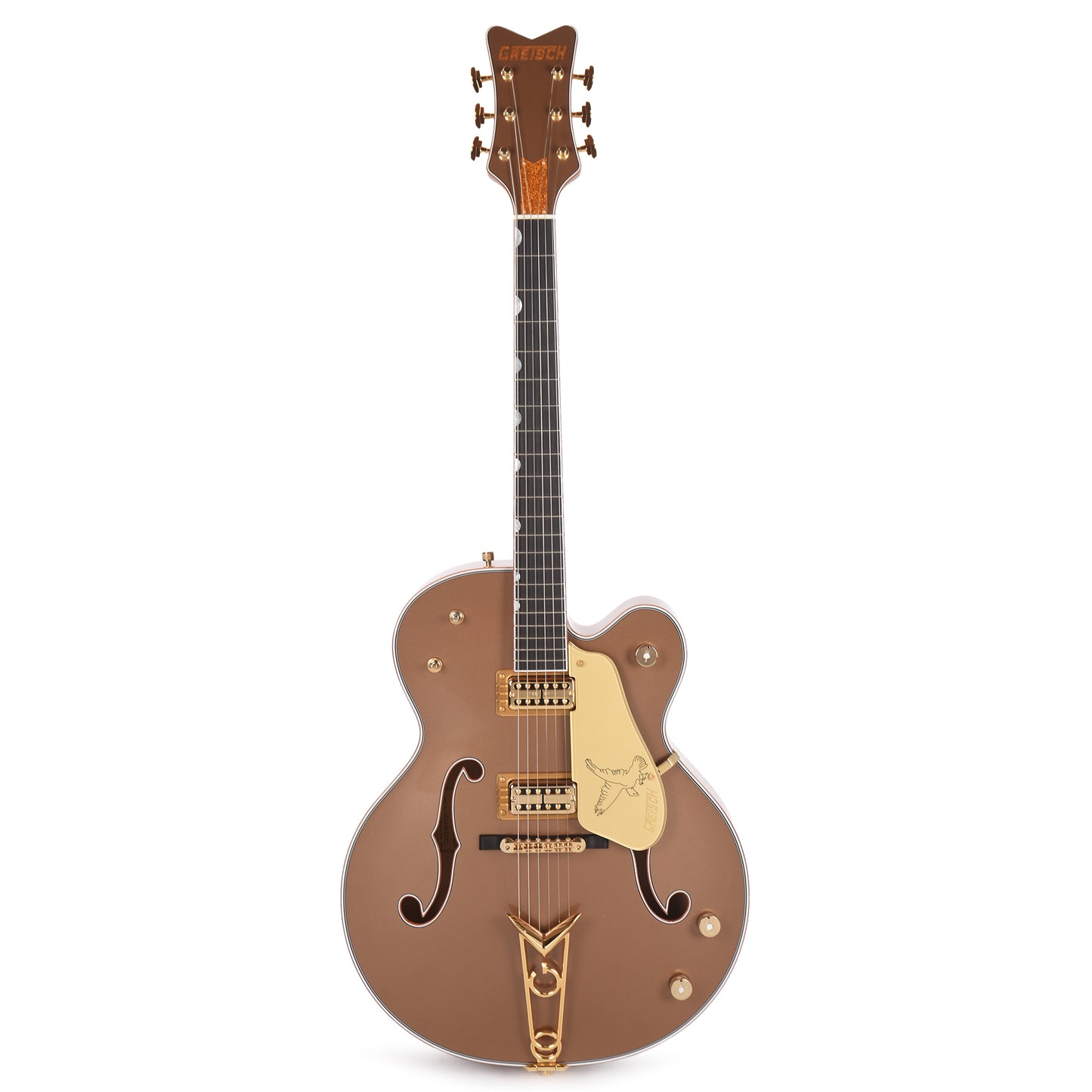 Gretsch Custom Shop G6136T-59 Falcon NOS Medium Palomino Metallic Master Built by Gonzalo Madrigal Electric Guitars / Hollow Body