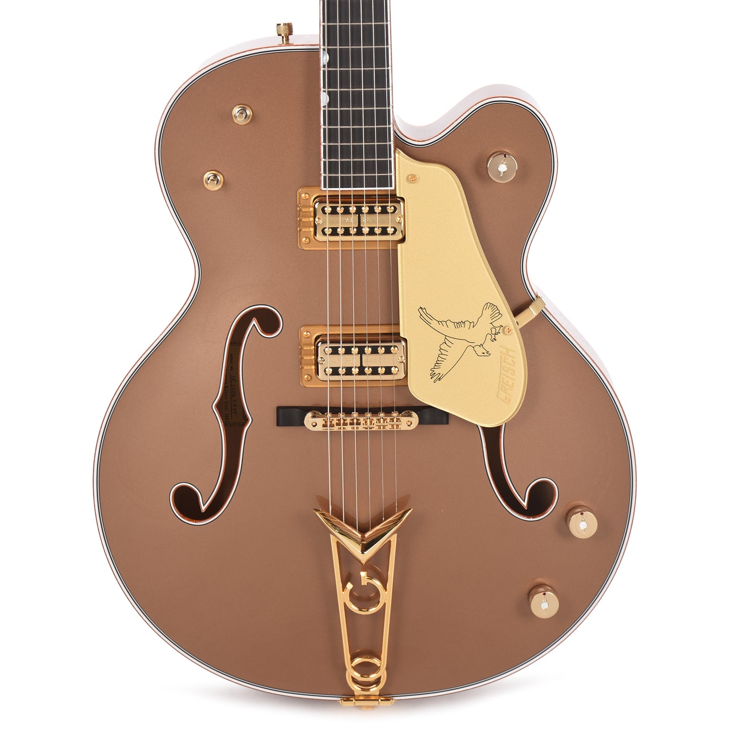 Gretsch Custom Shop G6136T-59 Falcon NOS Medium Palomino Metallic Master Built by Gonzalo Madrigal Electric Guitars / Hollow Body