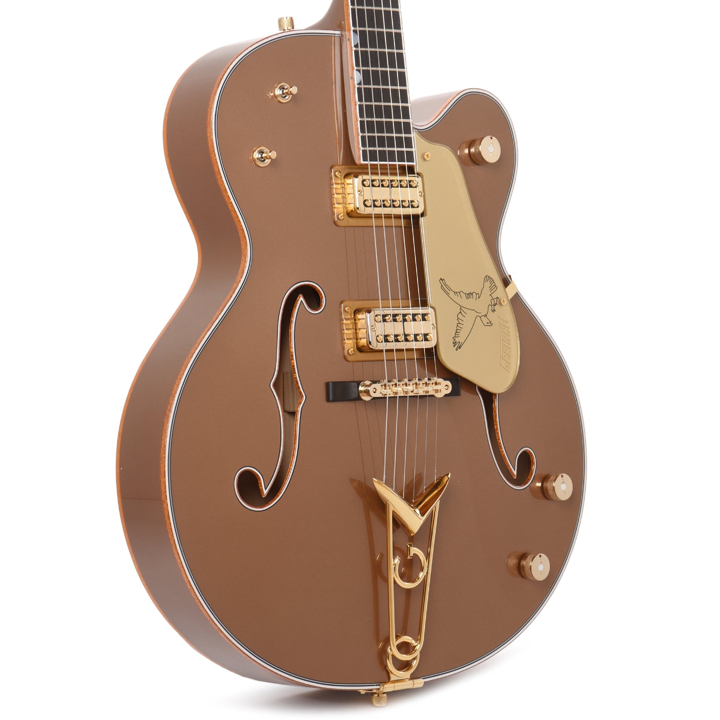 Gretsch Custom Shop G6136T-59 Falcon NOS Medium Palomino Metallic Master Built by Gonzalo Madrigal Electric Guitars / Hollow Body