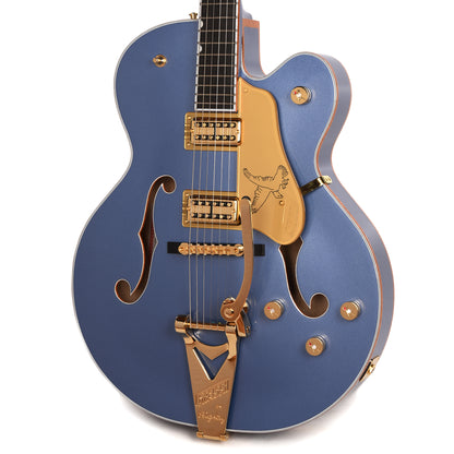 Gretsch Falcon Hollow Body with String-Thru Bigsby Cerulean Smoke Electric Guitars / Hollow Body