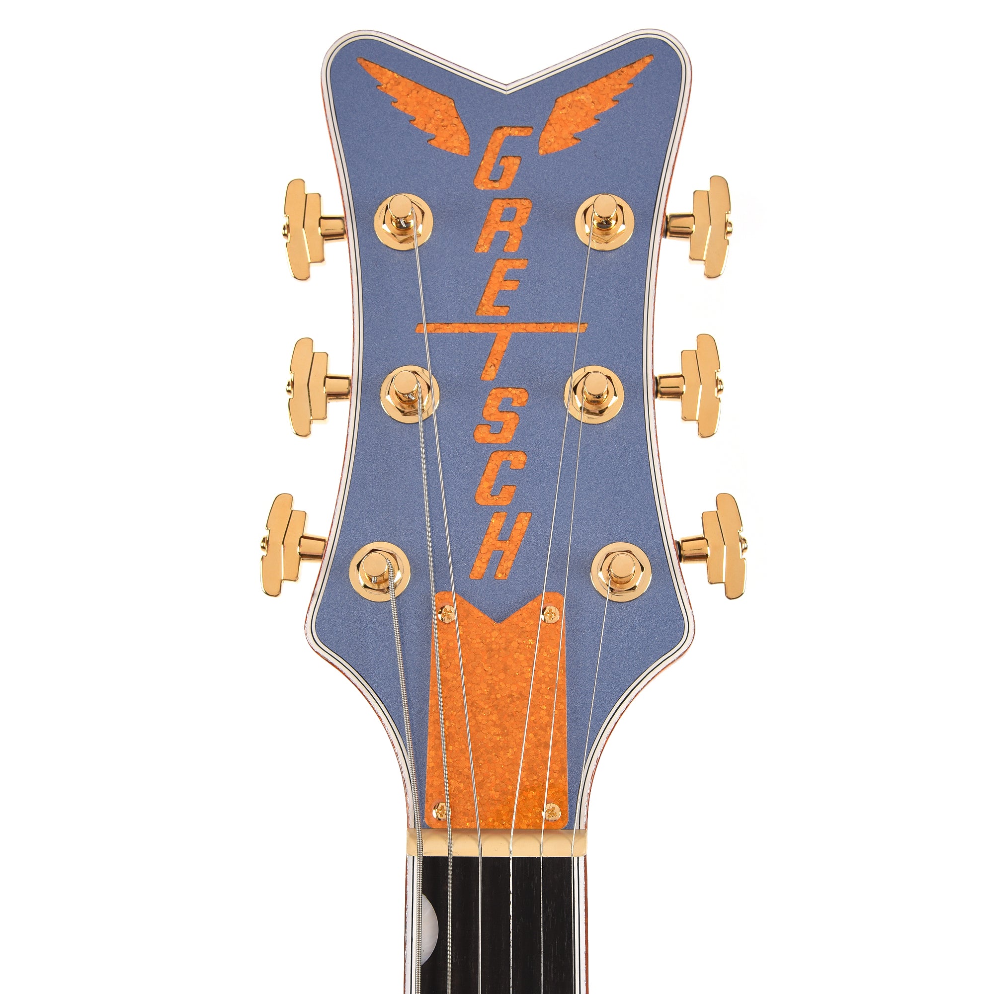 Gretsch Falcon Hollow Body with String-Thru Bigsby Cerulean Smoke Electric Guitars / Hollow Body