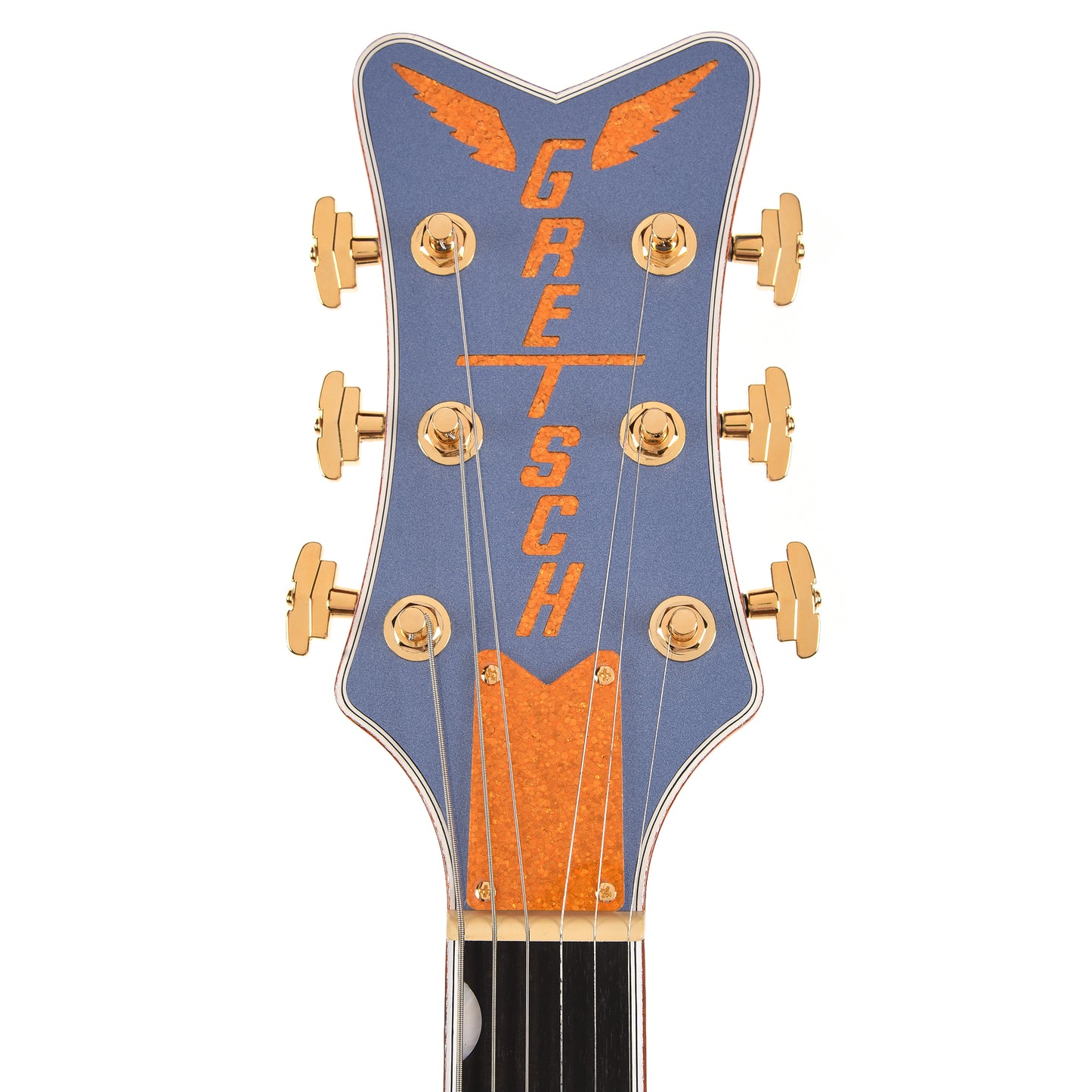 Gretsch Falcon Hollow Body with String-Thru Bigsby Cerulean Smoke Electric Guitars / Hollow Body
