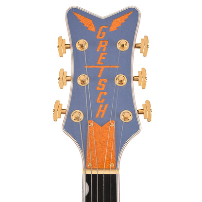Gretsch Falcon Hollow Body with String-Thru Bigsby Cerulean Smoke Electric Guitars / Hollow Body