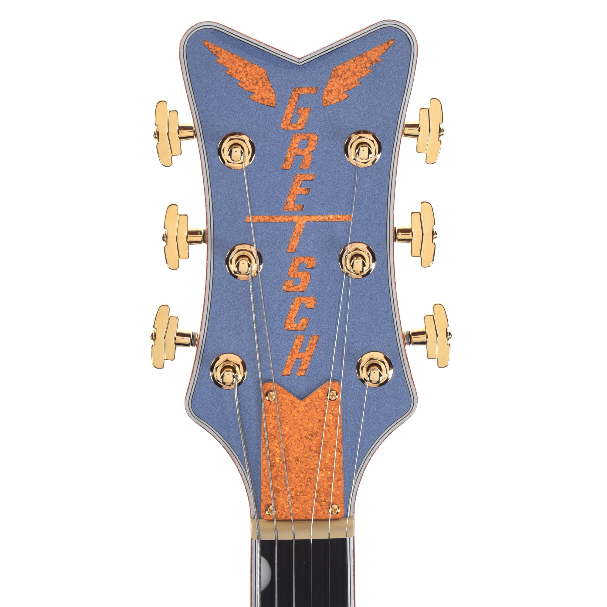 Gretsch Falcon Hollow Body with String-Thru Bigsby Cerulean Smoke Electric Guitars / Hollow Body