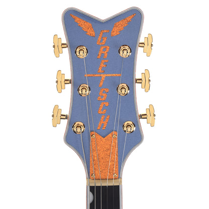 Gretsch Falcon Hollow Body with String-Thru Bigsby Cerulean Smoke Electric Guitars / Hollow Body