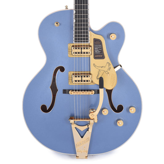 Gretsch Falcon Hollow Body with String-Thru Bigsby Cerulean Smoke Electric Guitars / Hollow Body