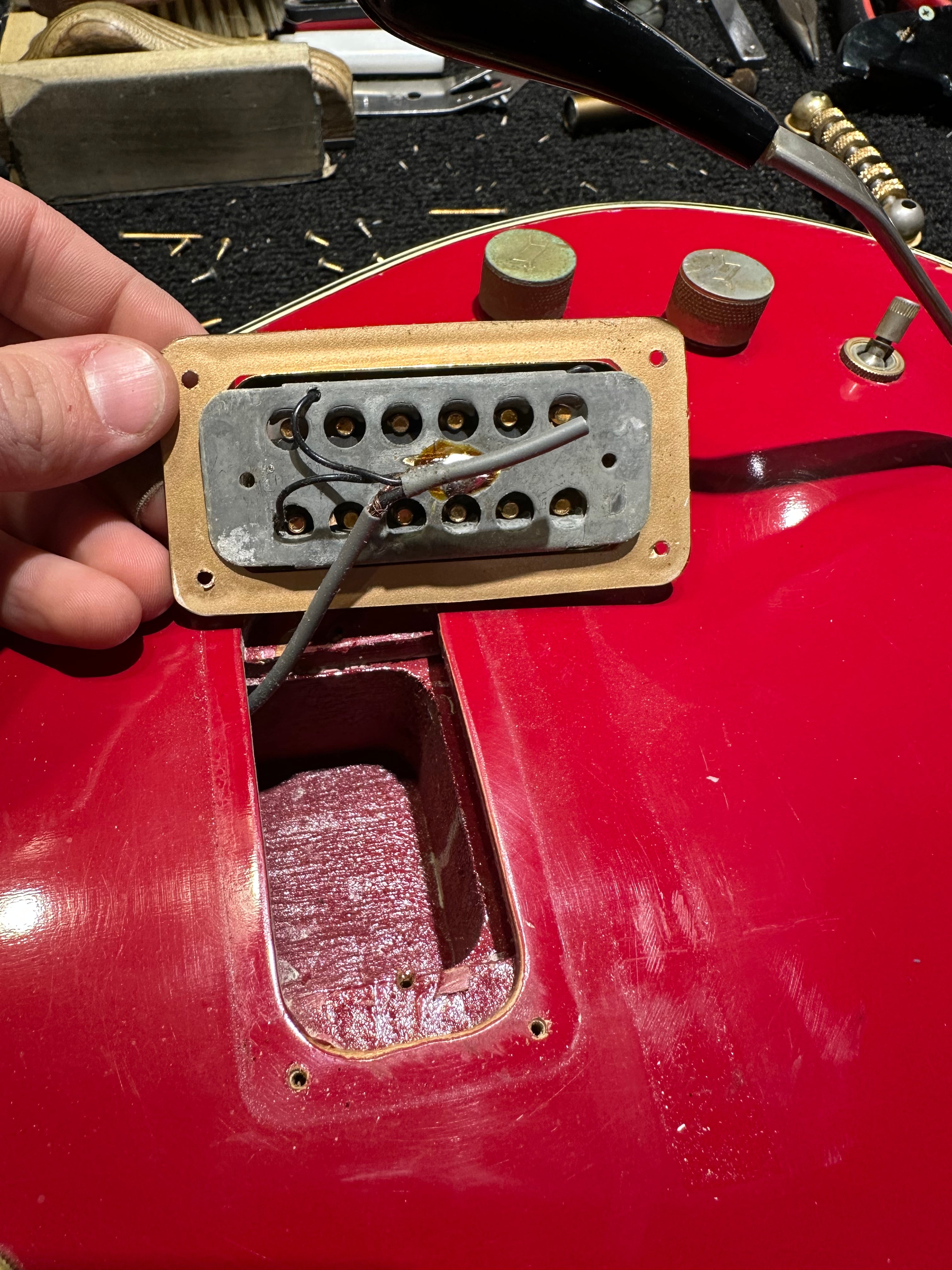 Gretsch Firebird Red 1962 Electric Guitars / Hollow Body