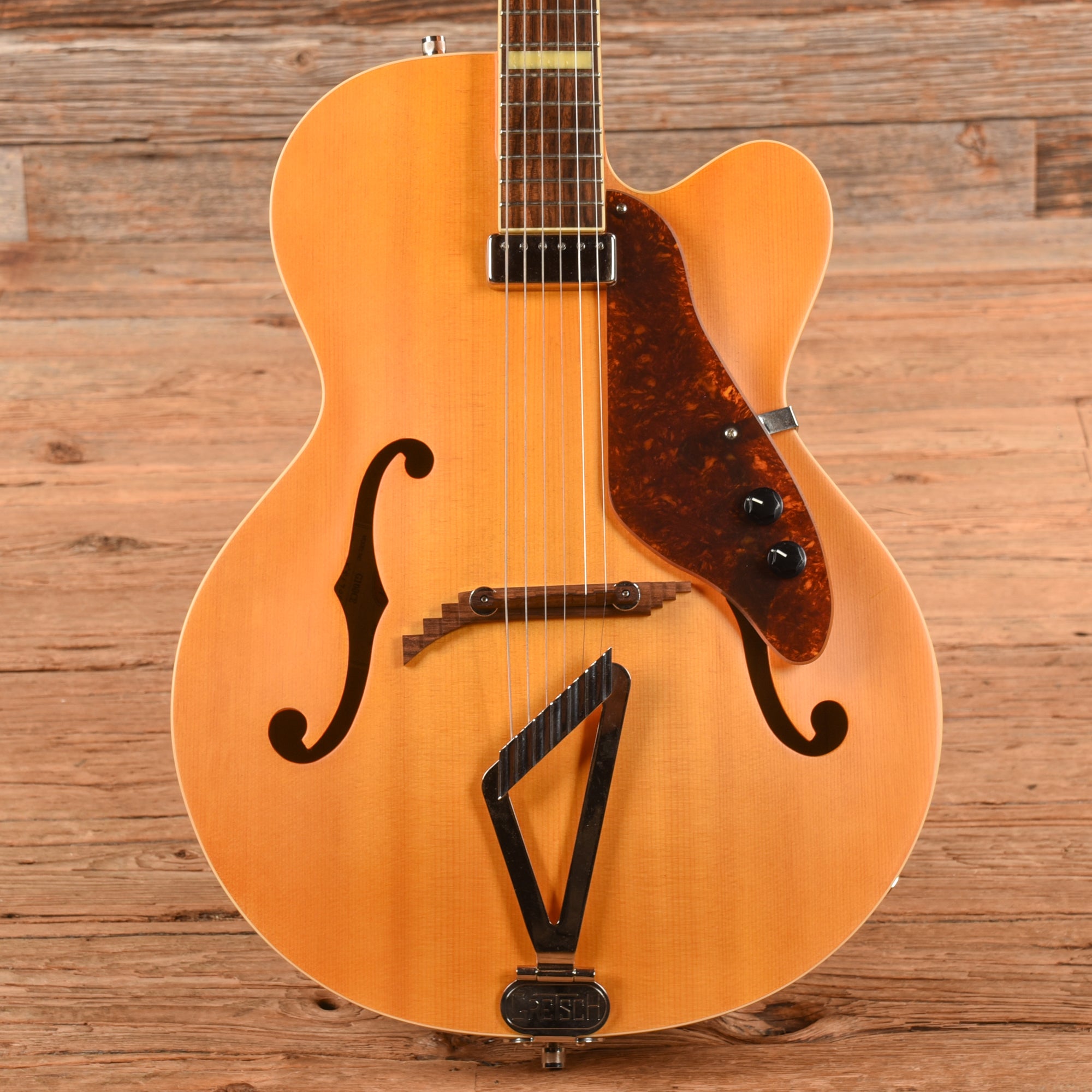 Gretsch G100CE Synchromatic Archtop Cutaway Electric Flat Natural 2017 Electric Guitars / Hollow Body