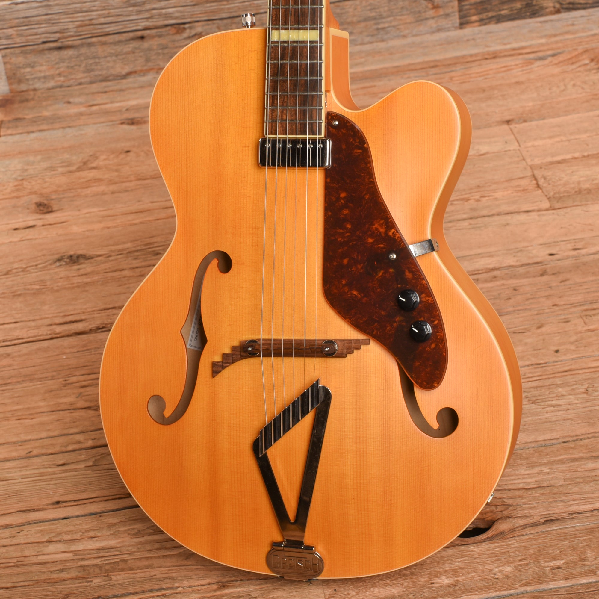 Gretsch G100CE Synchromatic Archtop Cutaway Electric Flat Natural 2017 Electric Guitars / Hollow Body