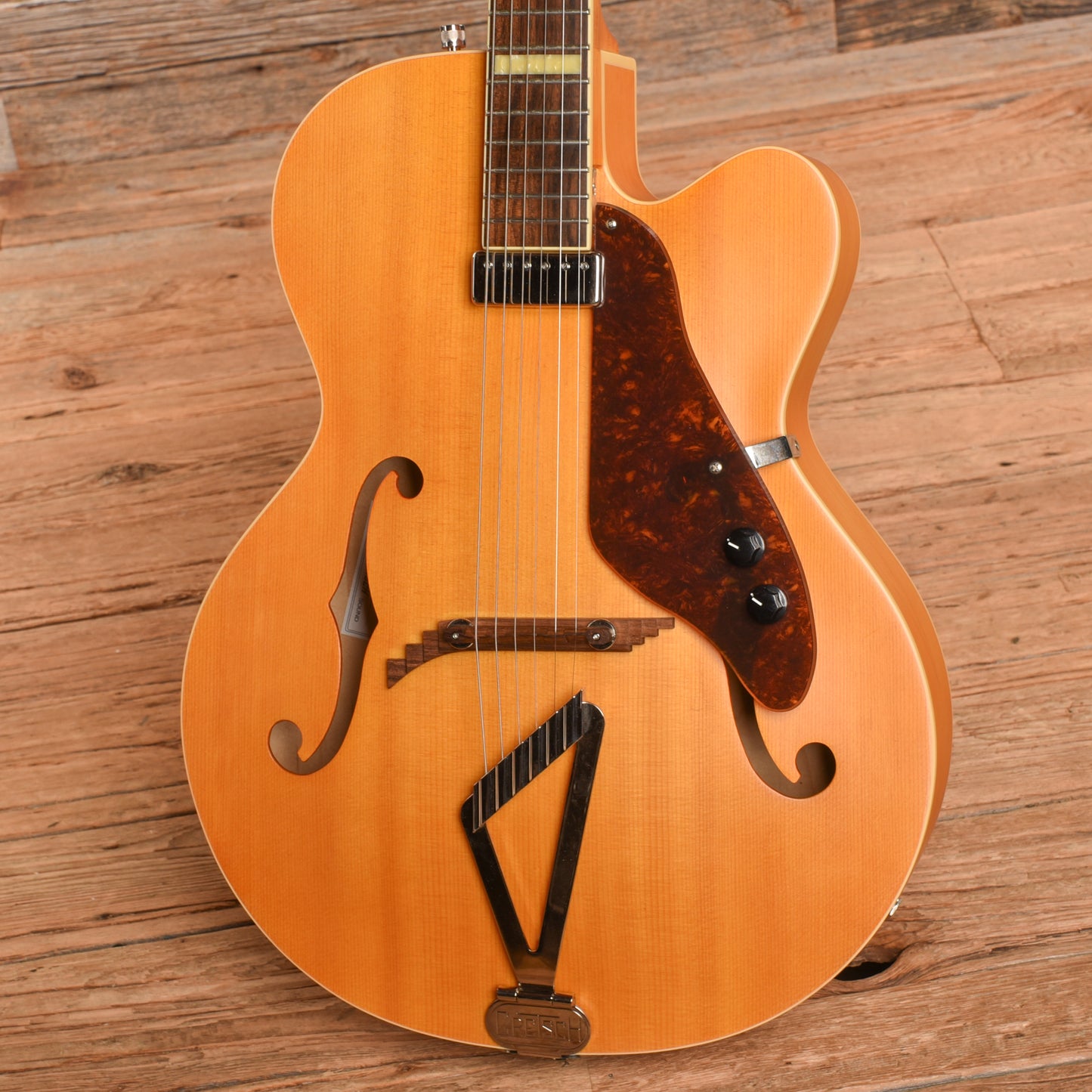 Gretsch G100CE Synchromatic Archtop Cutaway Electric Flat Natural 2017 Electric Guitars / Hollow Body