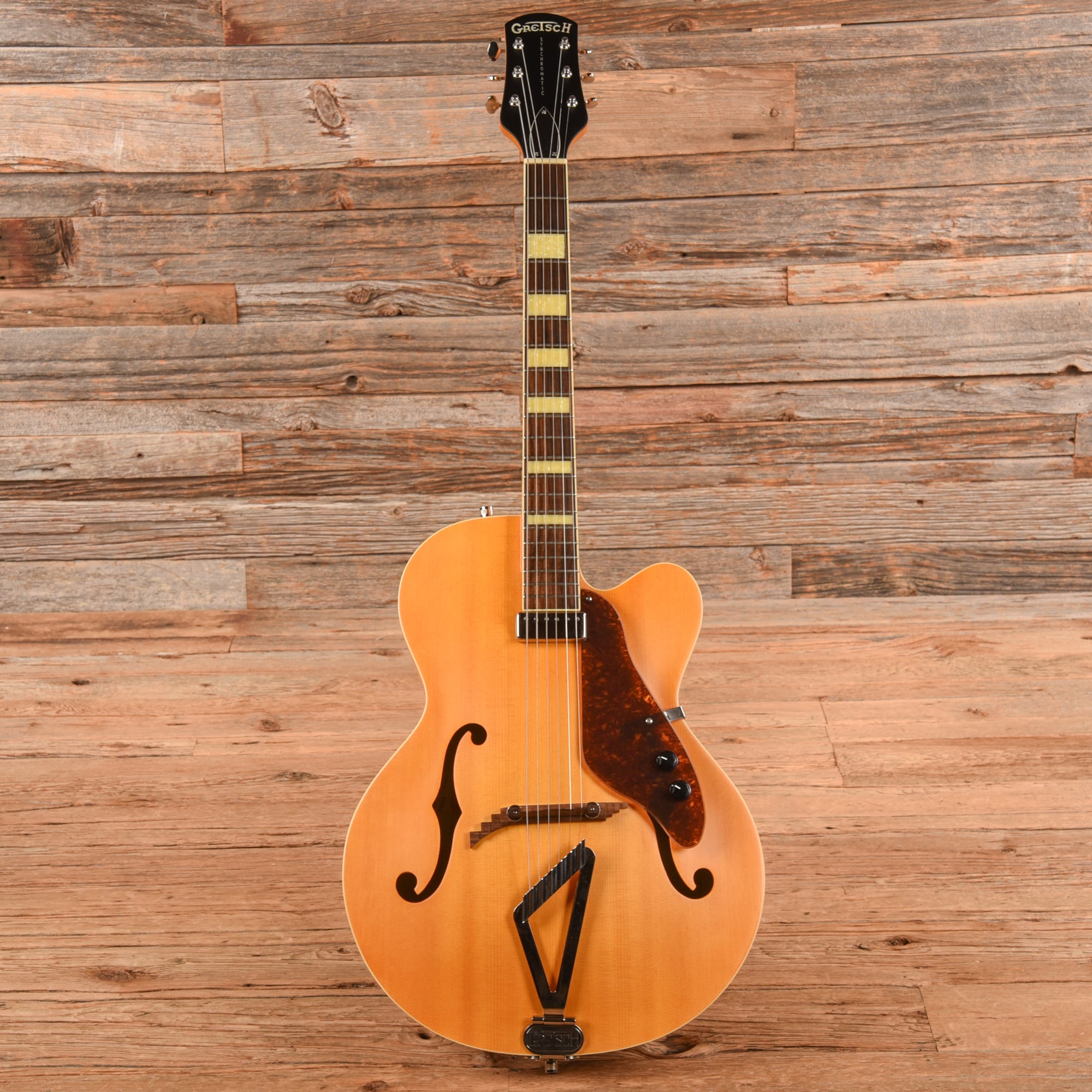 Gretsch G100CE Synchromatic Archtop Cutaway Electric Flat Natural 2017 Electric Guitars / Hollow Body