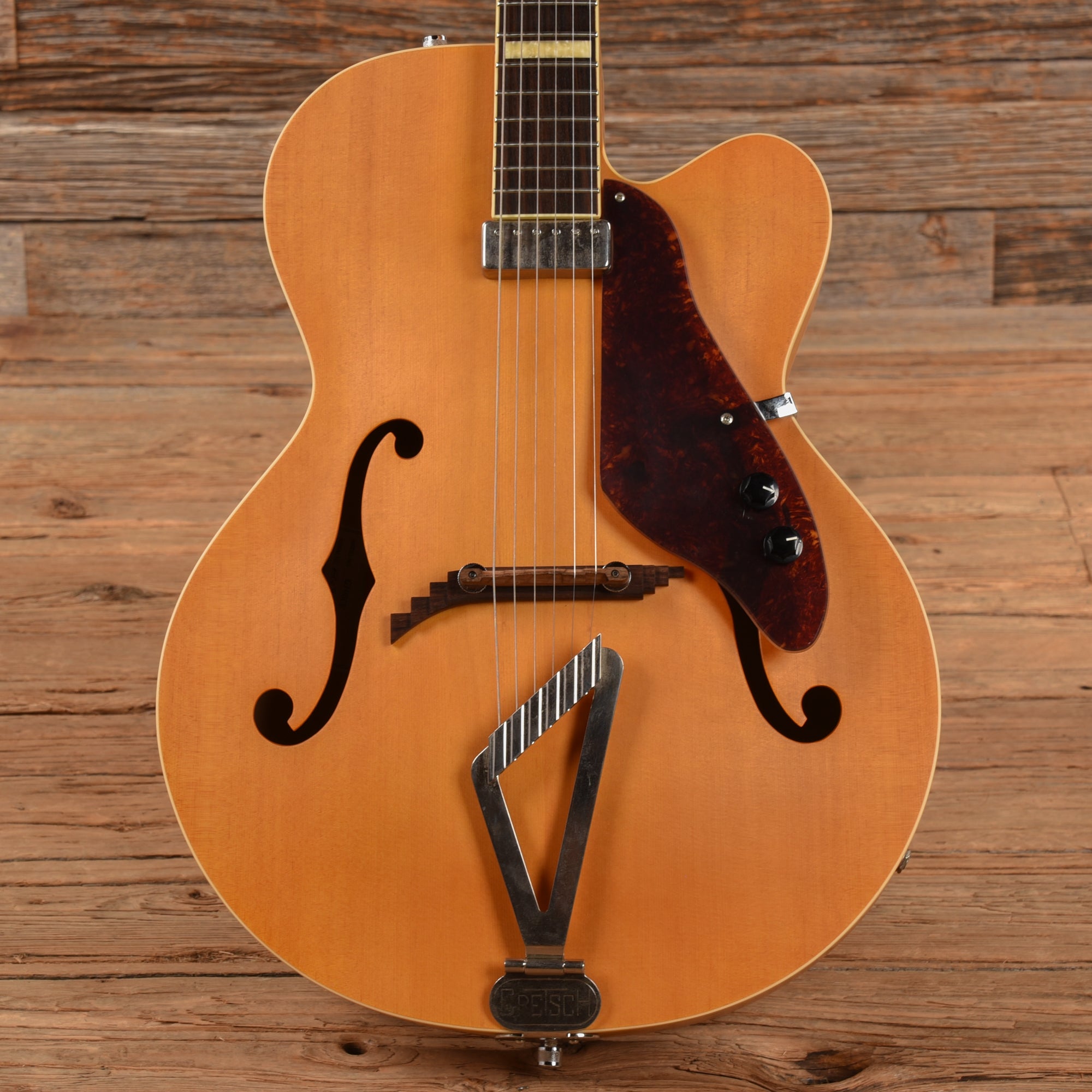 Gretsch G100CE Synchromatic Cutaway Natural 2009 Electric Guitars / Hollow Body