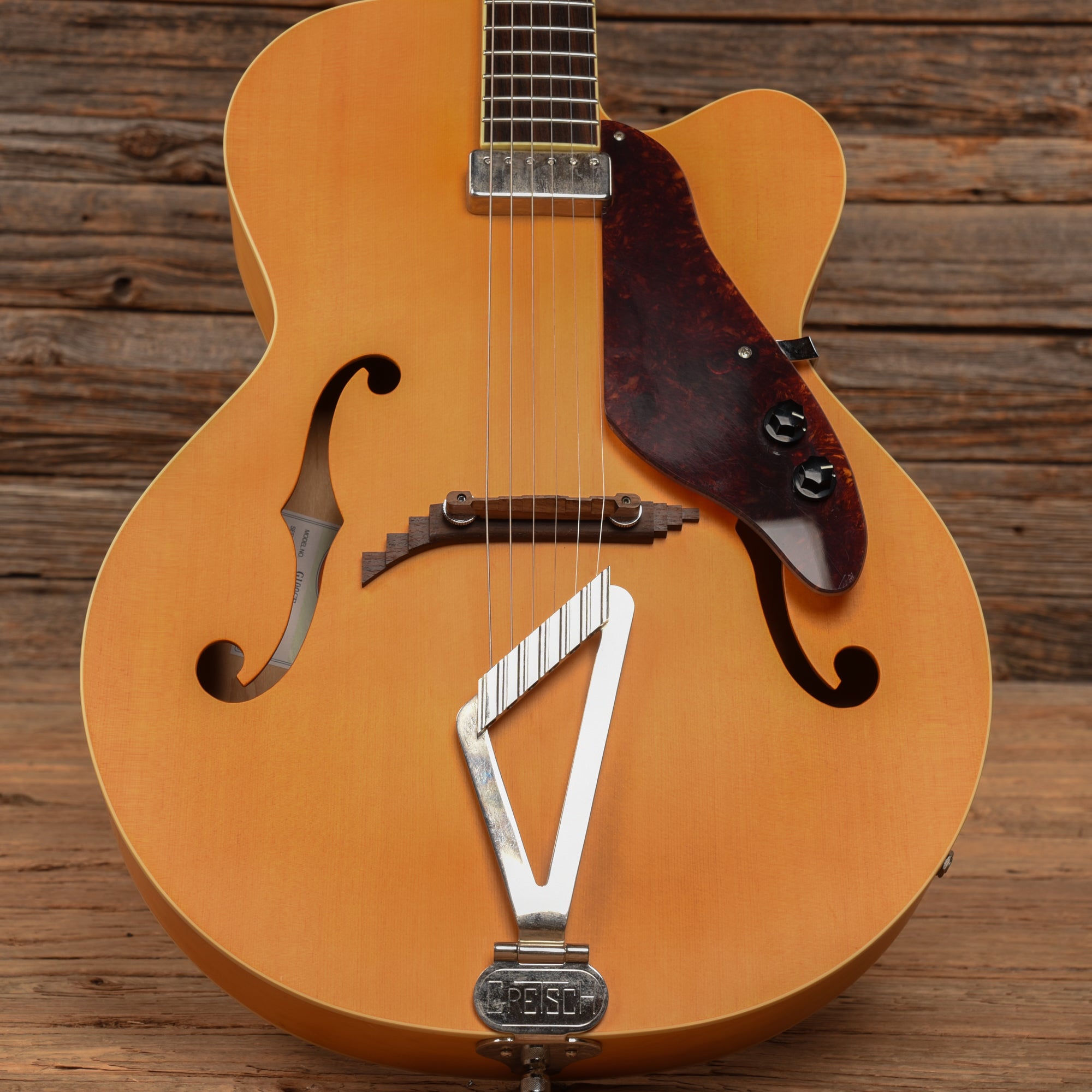 Gretsch G100CE Synchromatic Cutaway Natural 2009 Electric Guitars / Hollow Body