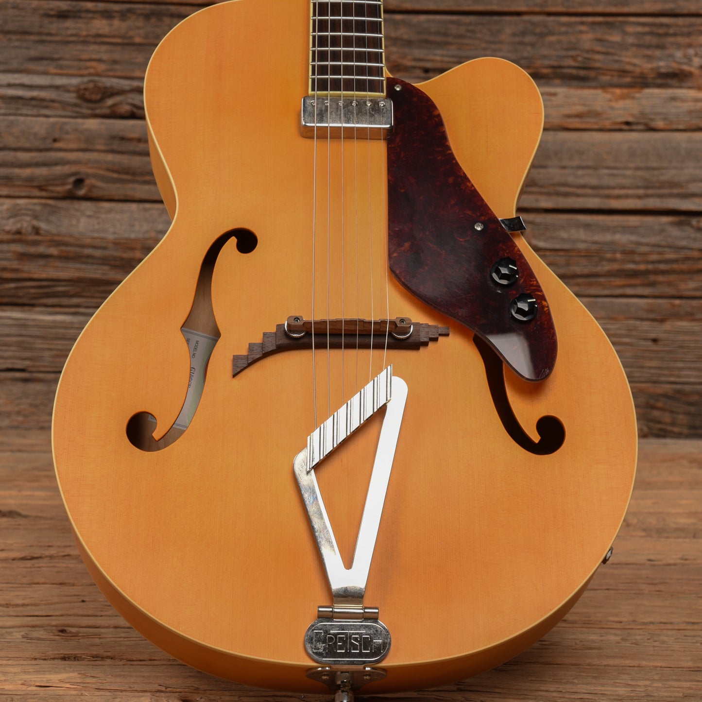 Gretsch G100CE Synchromatic Cutaway Natural 2009 Electric Guitars / Hollow Body
