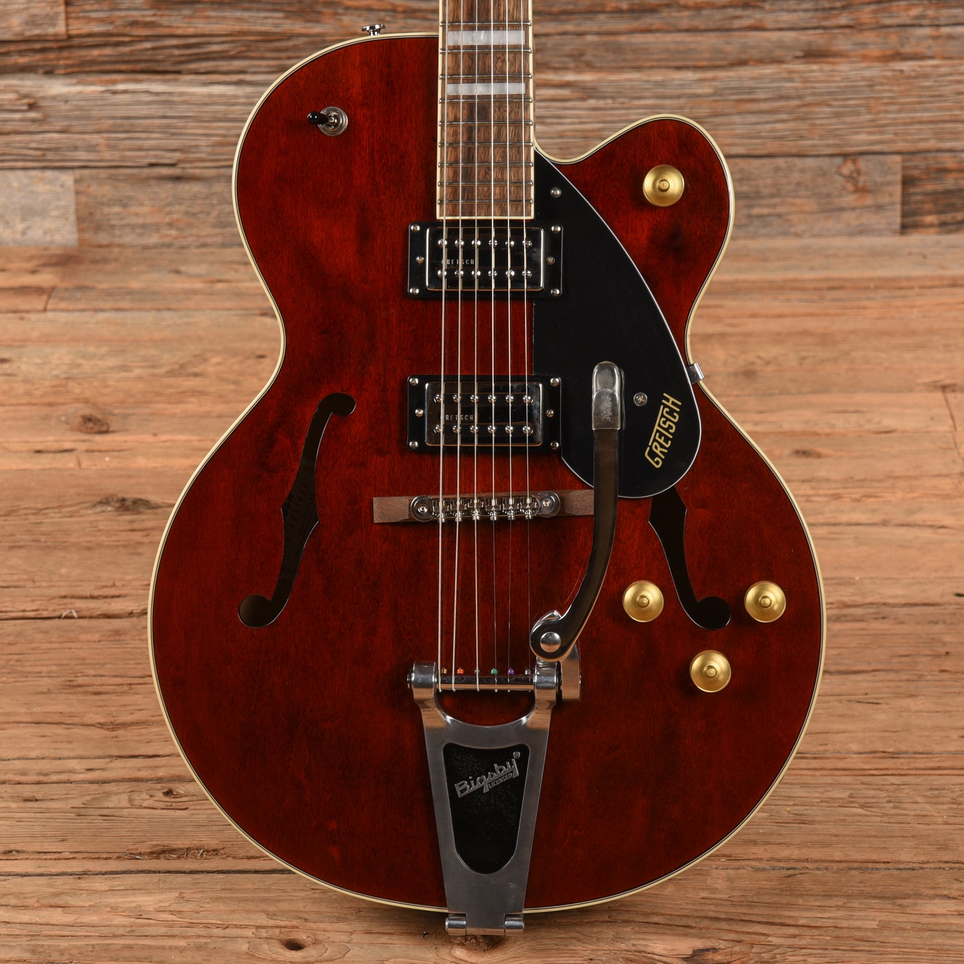 Gretsch G2420T Streamliner Hollow Body with Bigsby Walnut Stain 2023 Electric Guitars / Hollow Body