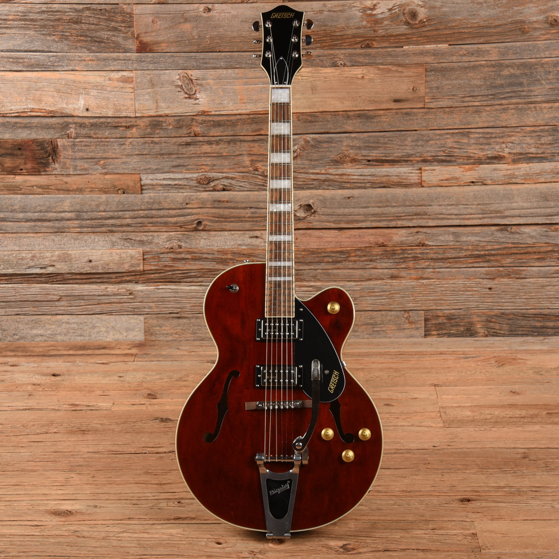 Gretsch G2420T Streamliner Hollow Body with Bigsby Walnut Stain 2023 Electric Guitars / Hollow Body