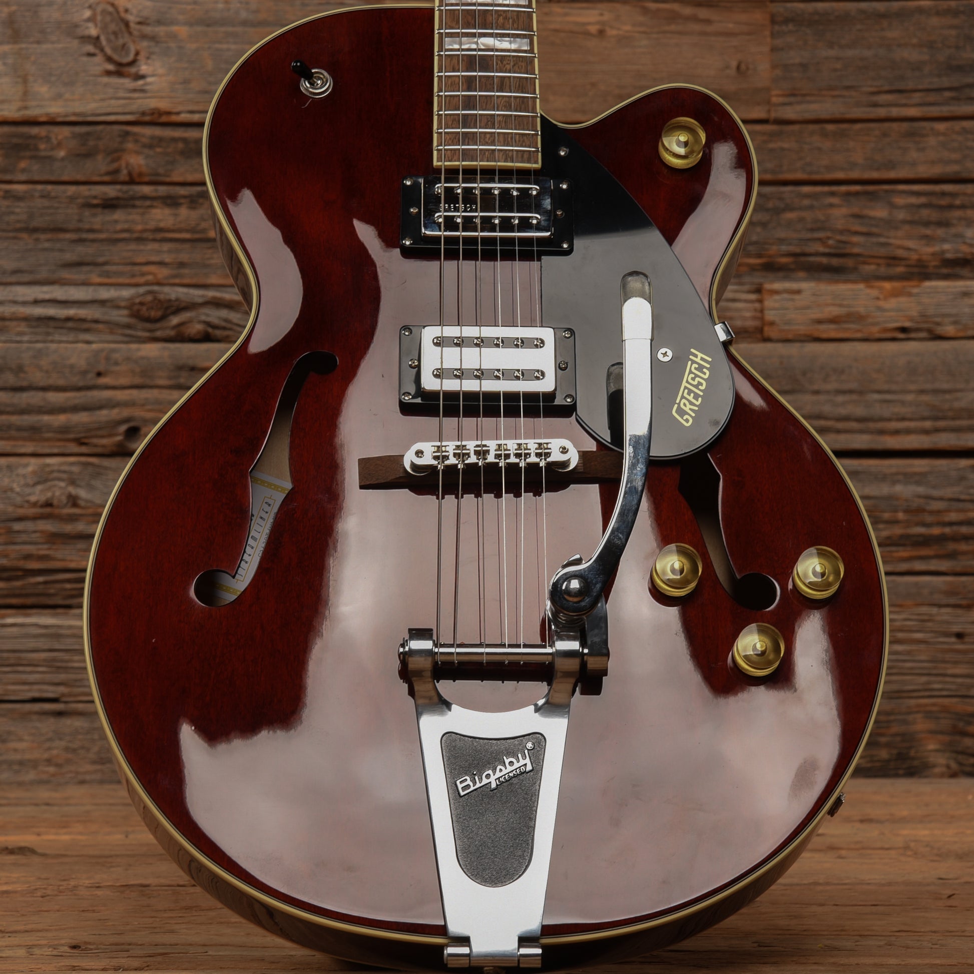 Gretsch G2420T Streamliner Hollow Body with Bigsby Walnut Stain 2023 Electric Guitars / Hollow Body