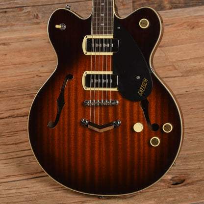 Gretsch G2622-P90 Streamliner Center Block Double Cutaway with V-Stoptail Havana Burst 2021 Electric Guitars / Hollow Body