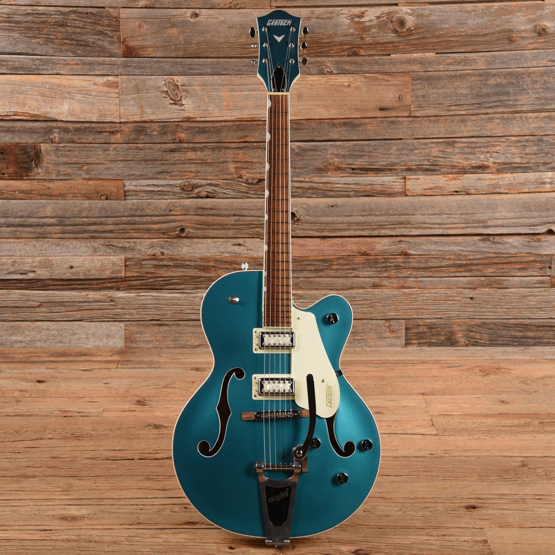 Gretsch G5410T Electromatic Tri-Five Two Tone Ocean Turquoise/Vintage White 2020 Electric Guitars / Hollow Body