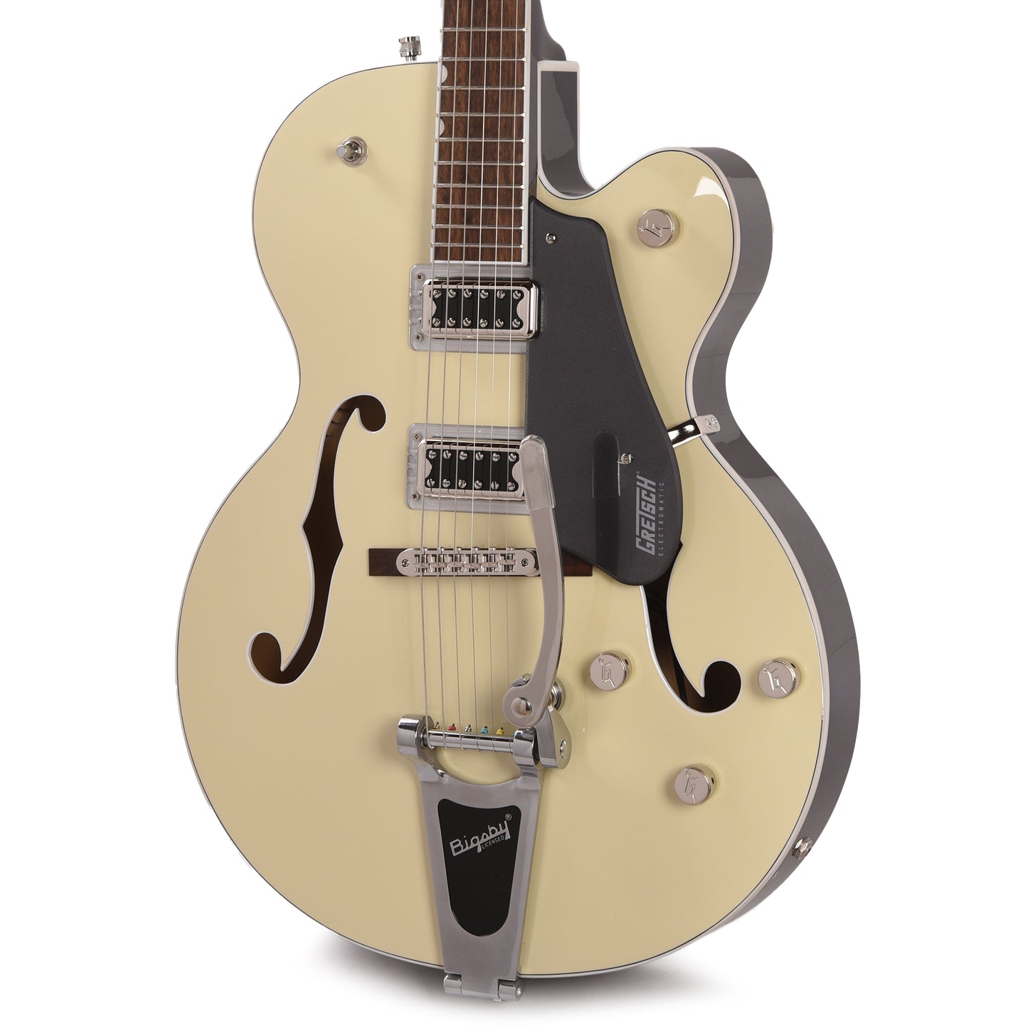 Gretsch G5420T Electromatic Classic Hollow Body Single-Cut with Bigsby Two-Tone Vintage White/London Grey Electric Guitars / Hollow Body