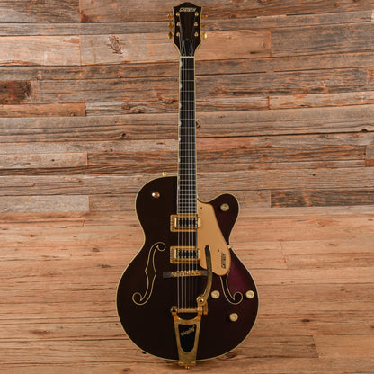 Gretsch G5420TG 135th Anniversary Limited Edition Electromatic Hollow Body with Bigsby Two-Tone Dark Cherry Metallic/Casino Gold 2017 Electric Guitars / Hollow Body
