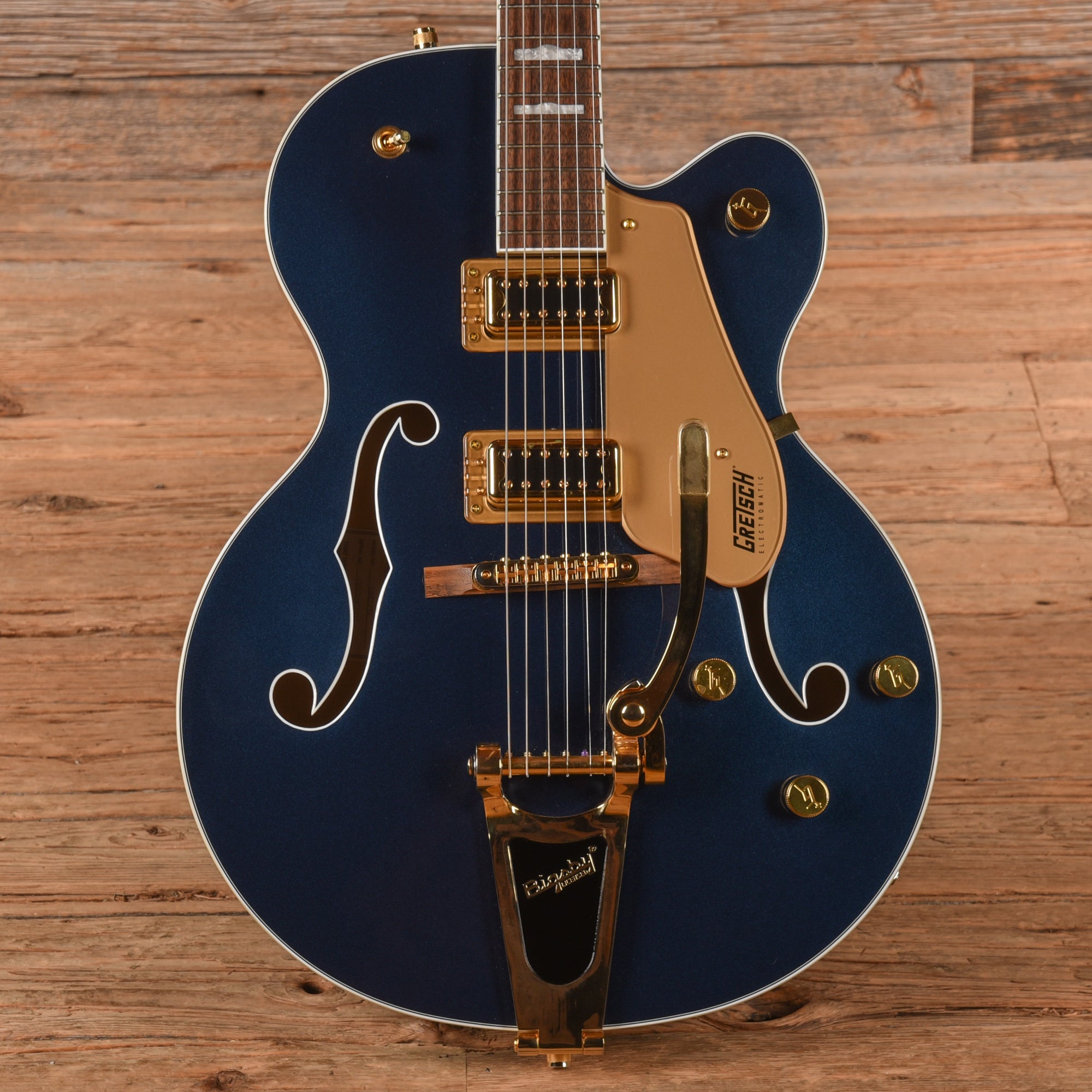 Gretsch G5427TG Electromatic Hollowbody Single-Cut with Bigsby Midnight Sapphire 2022 Electric Guitars / Hollow Body