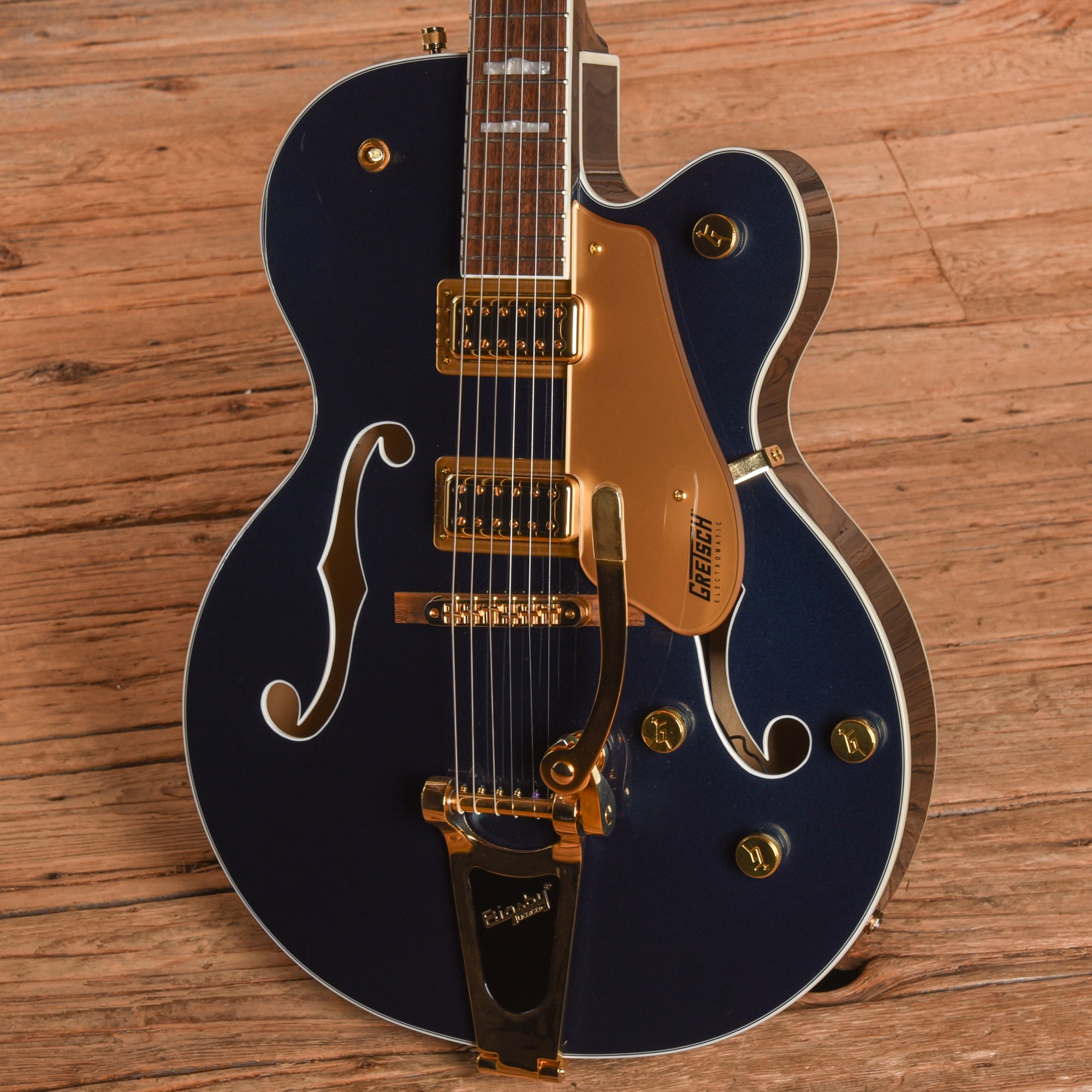 Gretsch G5427TG Electromatic Hollowbody Single-Cut with Bigsby Midnight Sapphire 2022 Electric Guitars / Hollow Body