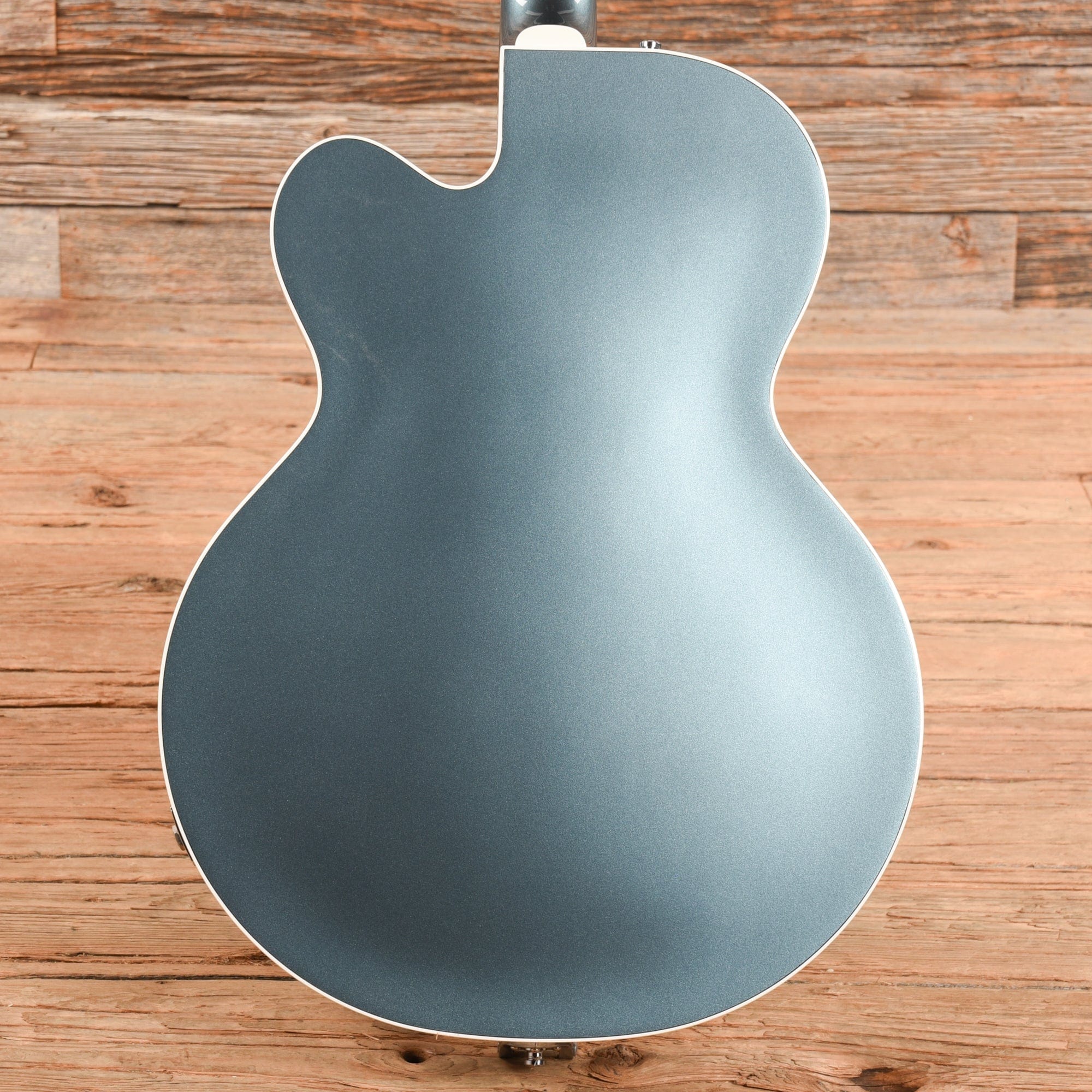 Gretsch G6118T-140 140th Anniversary Double Platinum Two-Tone Pure Platinum / Stone Platinum 2022 Electric Guitars / Hollow Body