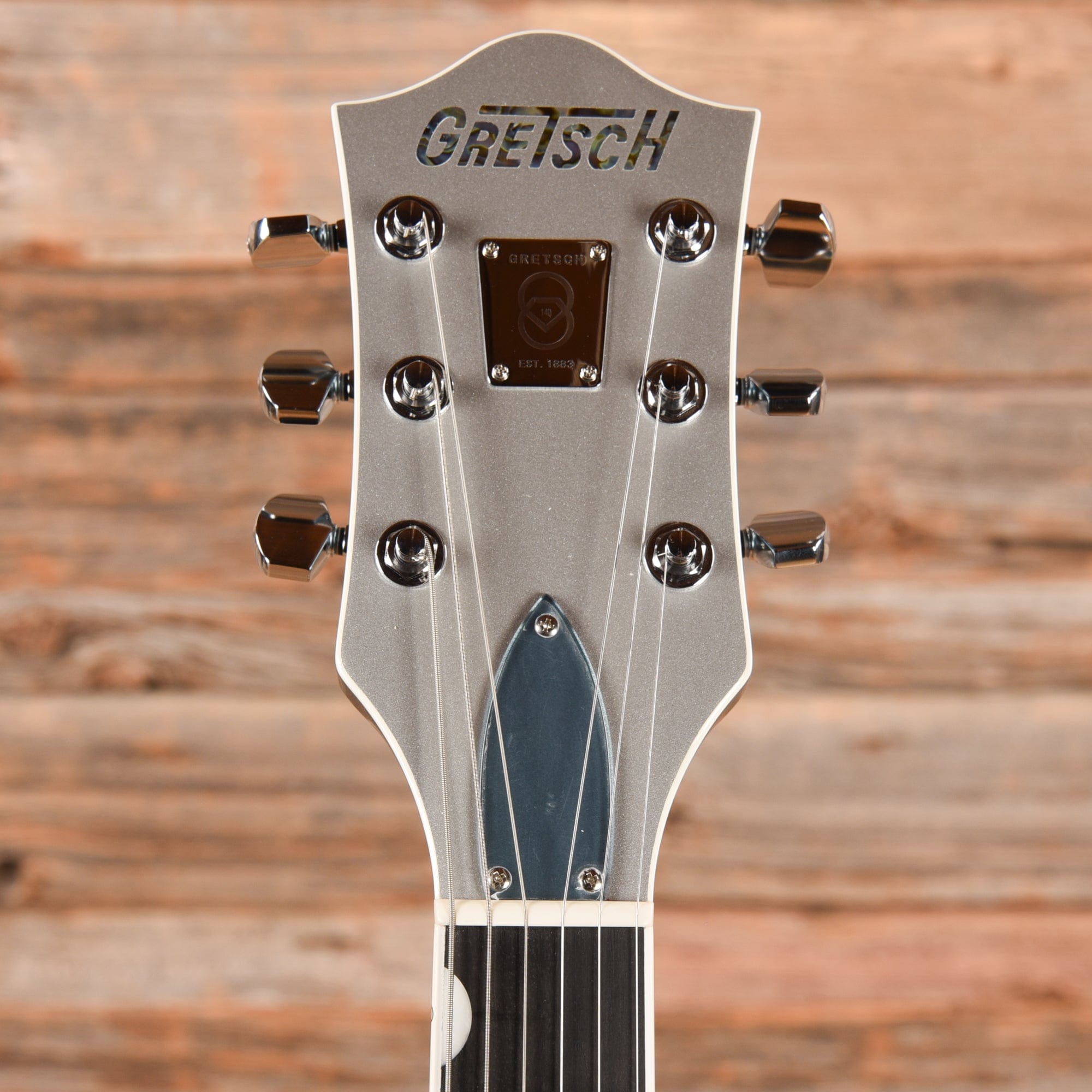 Gretsch G6118T-140 140th Anniversary Double Platinum Two-Tone Pure Platinum / Stone Platinum 2022 Electric Guitars / Hollow Body