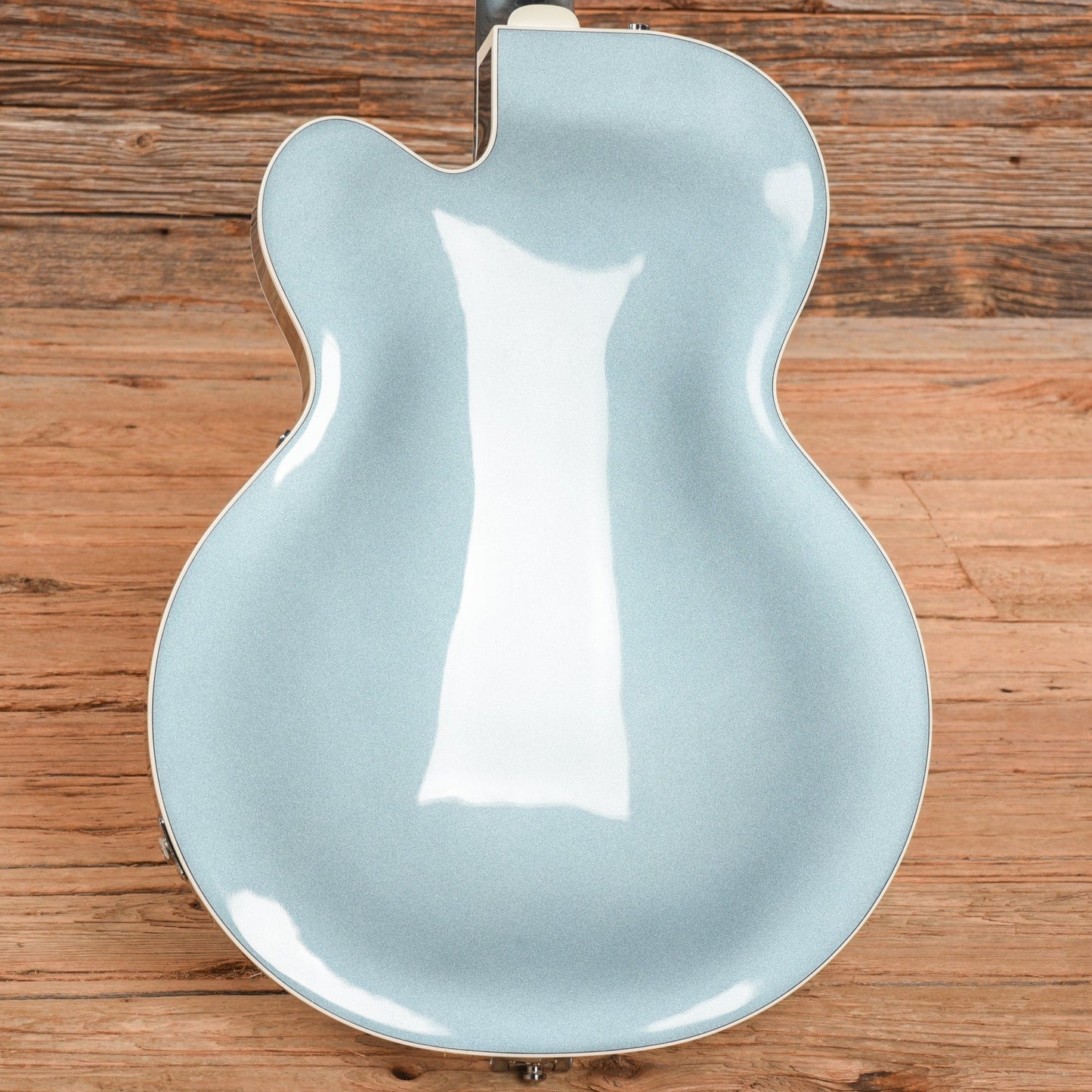 Gretsch G6118T-140 140th Anniversary Double Platinum Two-Tone Pure Platinum / Stone Platinum 2022 Electric Guitars / Hollow Body