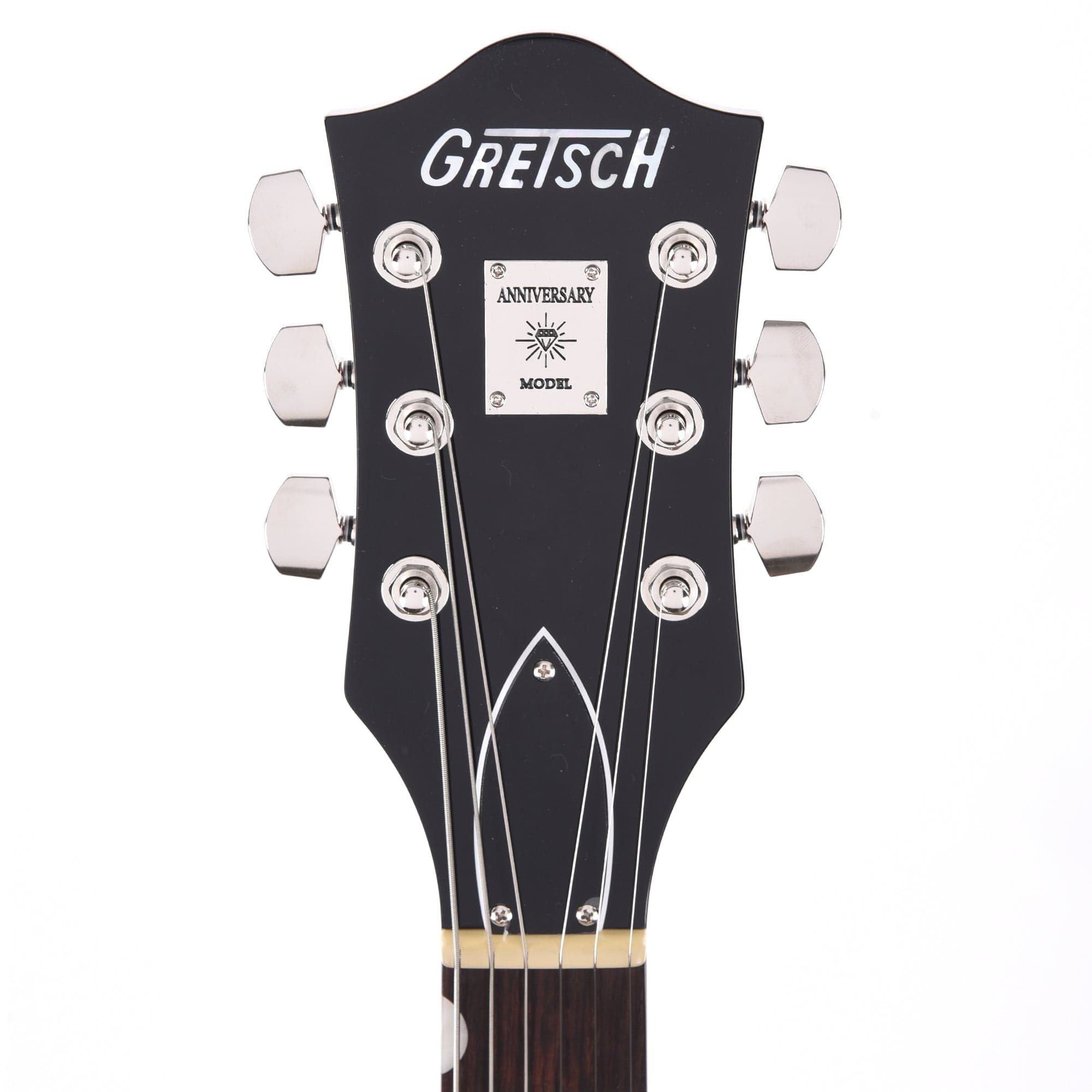 Gretsch G6118T Players Edition Anniversary Hollow Body Two-Tone Vintage White/Walnut Stain w/Bigsby Electric Guitars / Hollow Body