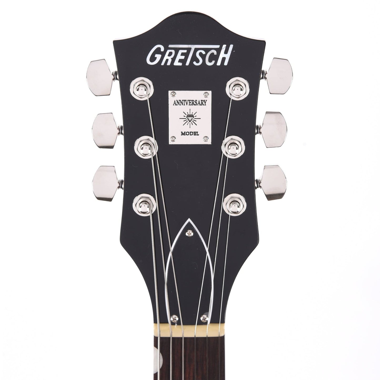 Gretsch G6118T Players Edition Anniversary Hollow Body Two-Tone Vintage White/Walnut Stain w/Bigsby Electric Guitars / Hollow Body