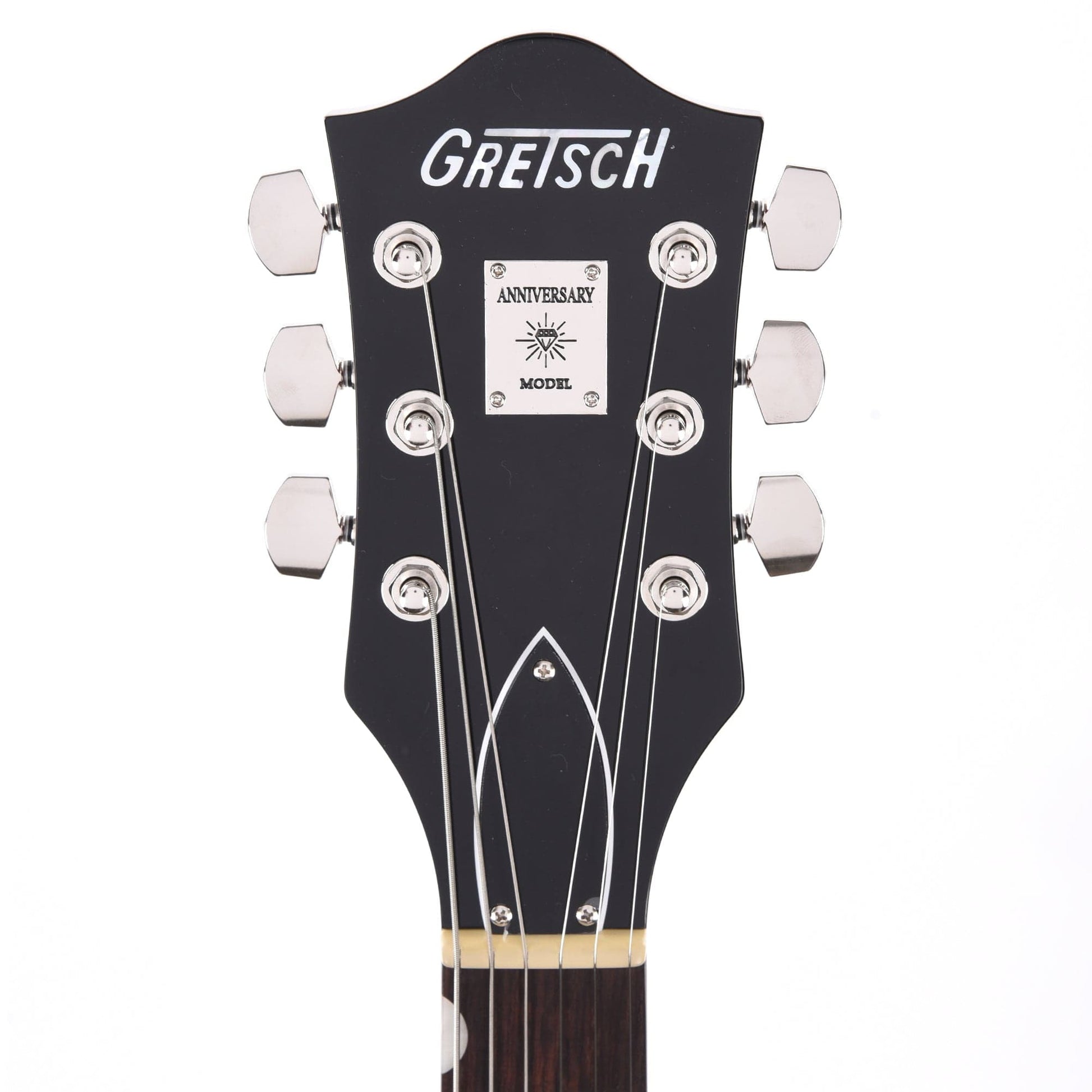 Gretsch G6118T Players Edition Anniversary Hollow Body Two-Tone Vintage White/Walnut Stain w/Bigsby Electric Guitars / Hollow Body