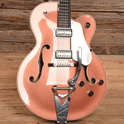 Gretsch G6118T Players Edition Two Tone Copper Metallic/ Sahara 2022 Electric Guitars / Hollow Body