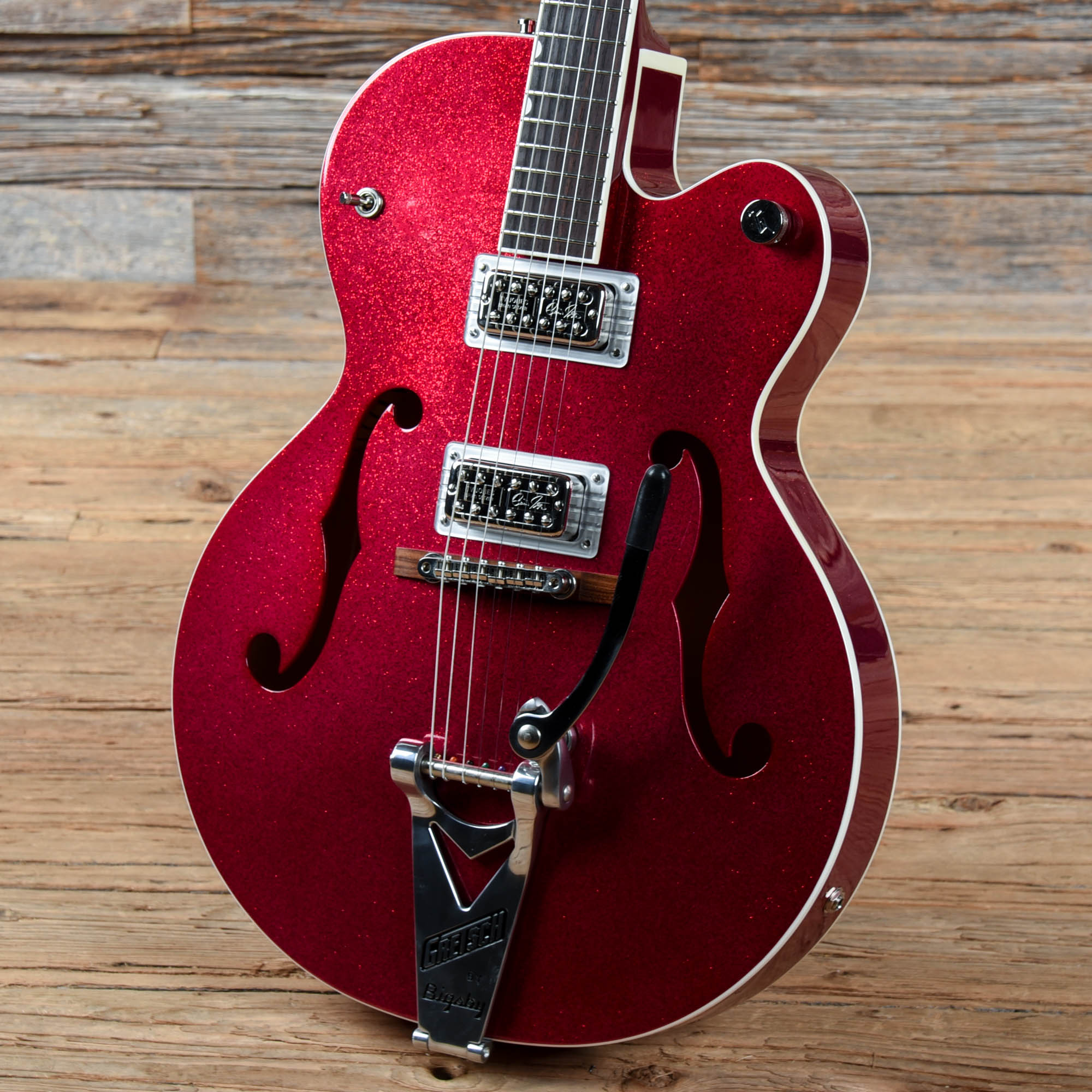 Gretsch G6120 Brian Setzer Hot Rod Magenta Sparkle 2020 Electric Guitars / Hollow Body