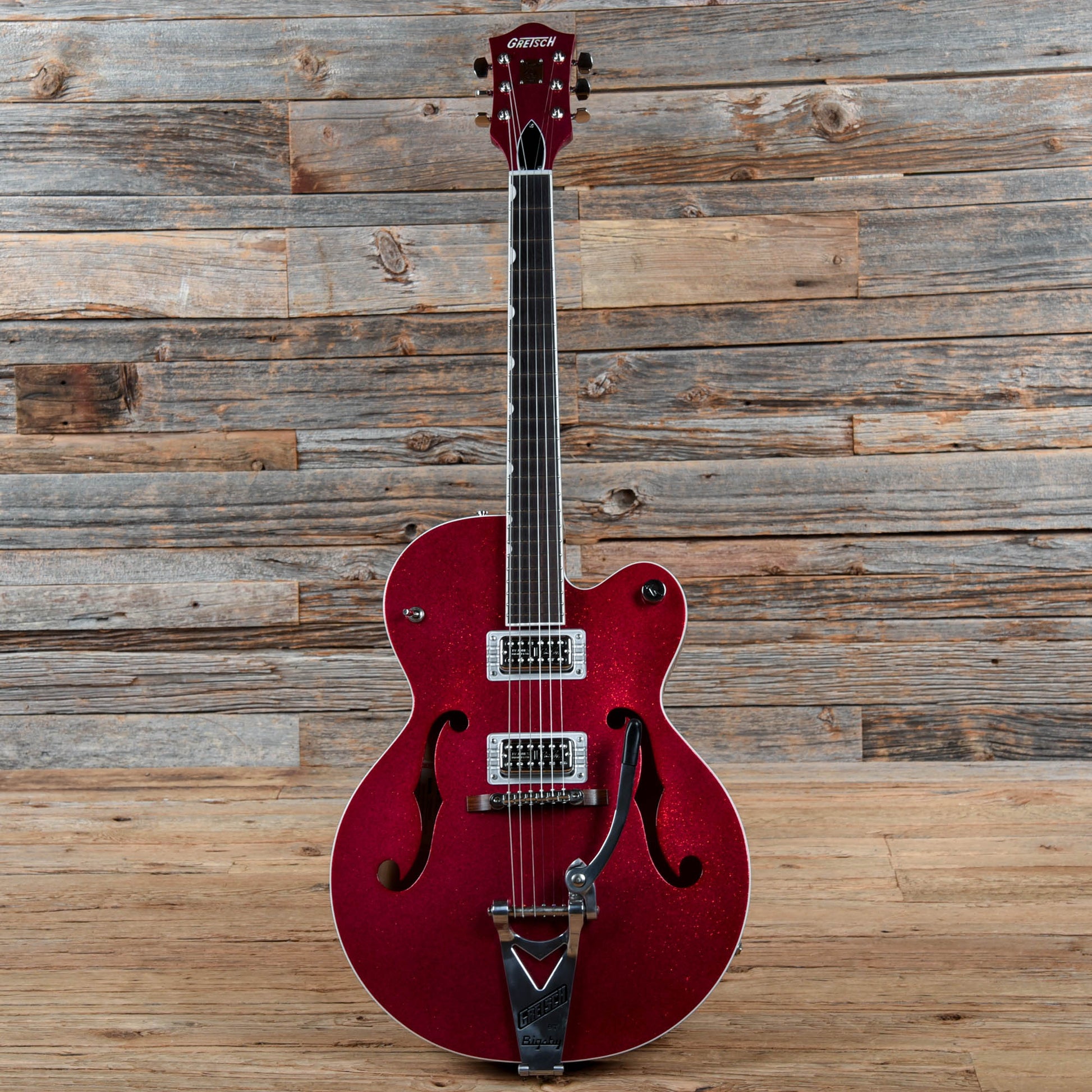 Gretsch G6120 Brian Setzer Hot Rod Magenta Sparkle 2020 Electric Guitars / Hollow Body