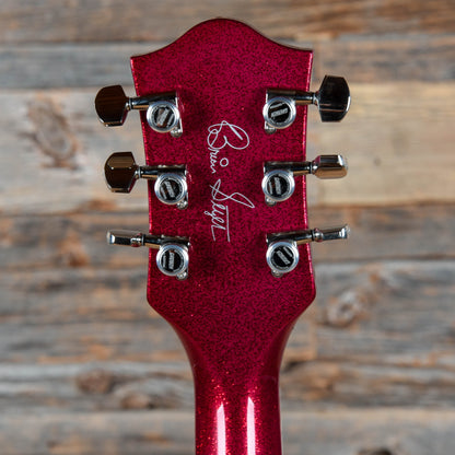 Gretsch G6120 Brian Setzer Hot Rod Magenta Sparkle 2020 Electric Guitars / Hollow Body