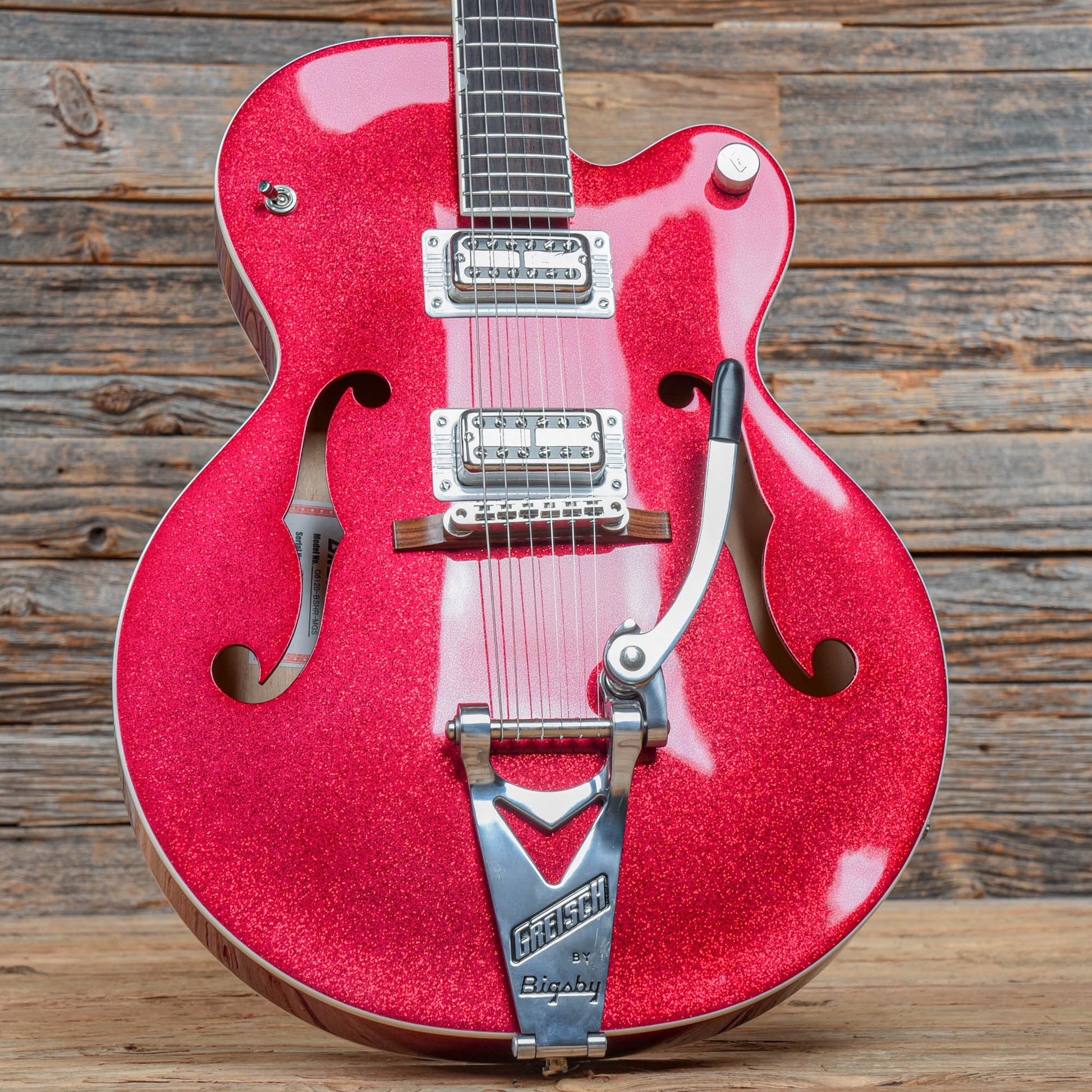 Gretsch G6120 Brian Setzer Hot Rod Magenta Sparkle 2020 Electric Guitars / Hollow Body