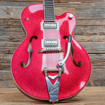 Gretsch G6120 Brian Setzer Hot Rod Magenta Sparkle 2020 Electric Guitars / Hollow Body