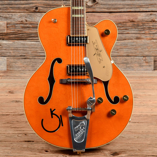 Gretsch G6120DSW Chet Atkins Hollow Body with DynaSonic Pickups Orange 2006 Electric Guitars / Hollow Body