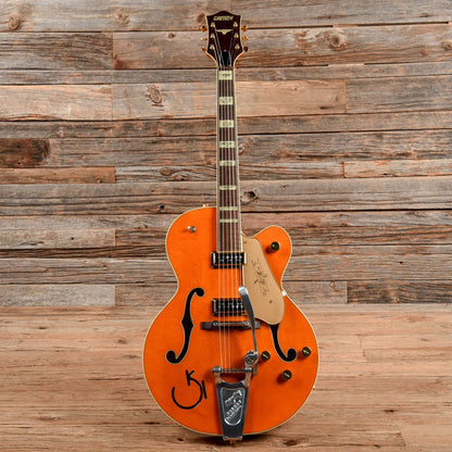 Gretsch G6120DSW Chet Atkins Hollow Body with DynaSonic Pickups Orange 2006 Electric Guitars / Hollow Body