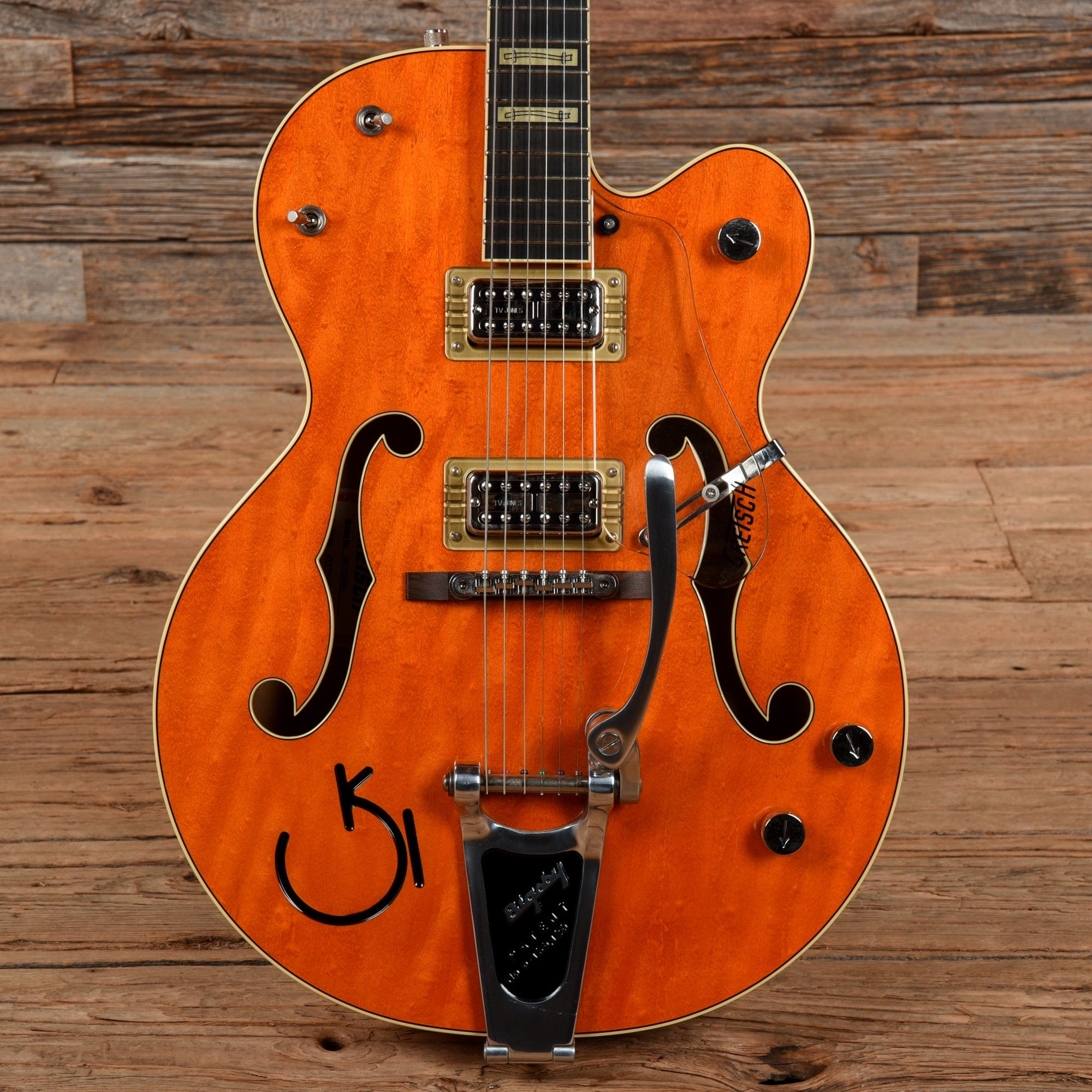 Gretsch G6120RHH Reverend Horton Heat Orange Stain Lacquer 2017 Electric Guitars / Hollow Body