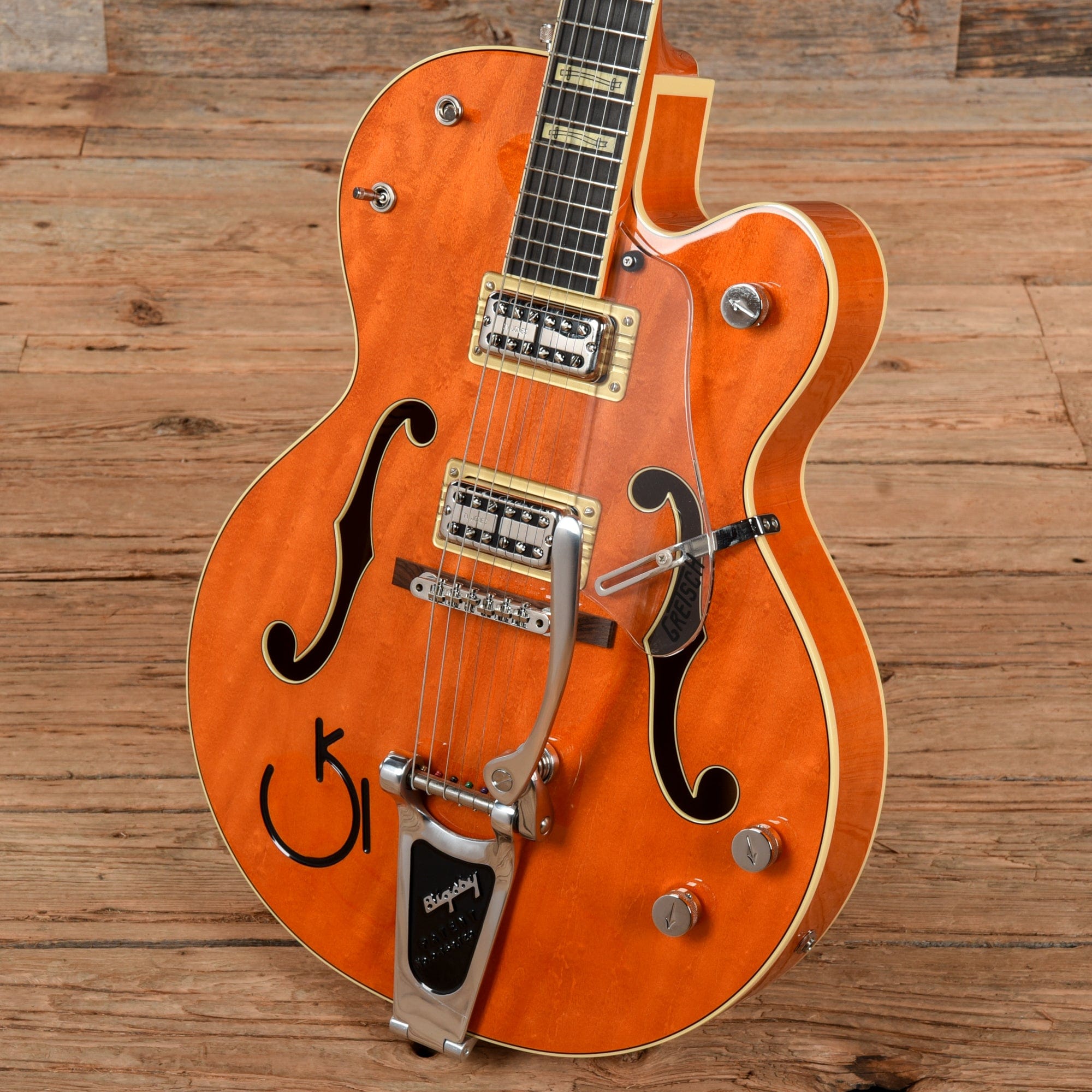 Gretsch G6120RHH Reverend Horton Heat Orange Stain Lacquer 2017 Electric Guitars / Hollow Body