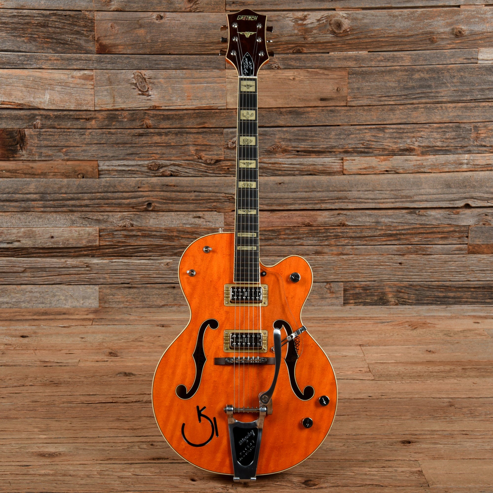 Gretsch G6120RHH Reverend Horton Heat Orange Stain Lacquer 2017 Electric Guitars / Hollow Body